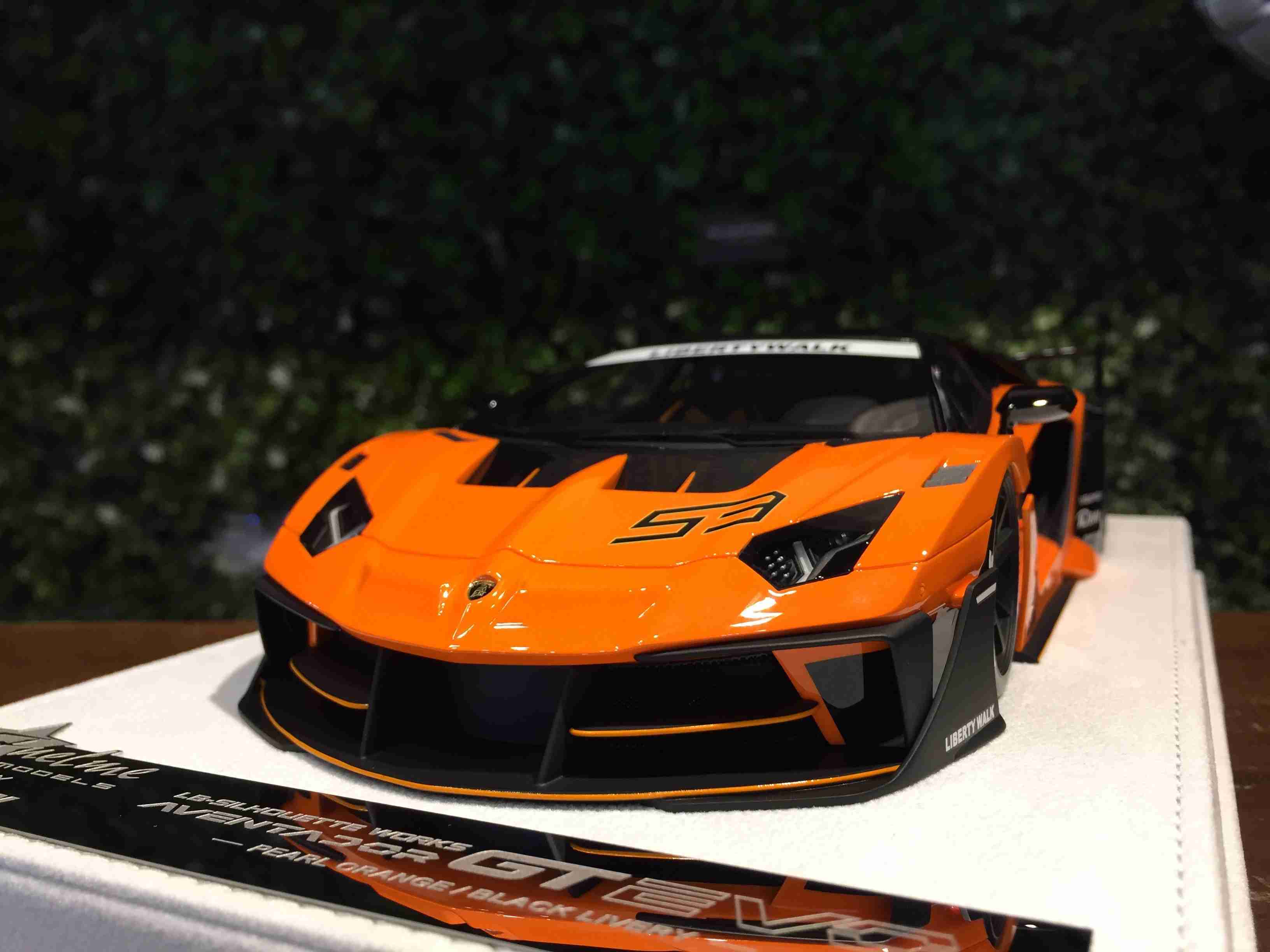 1/18 FuelMe LB-Silhouette Aventador GT EVO FM18005LM04【MGM】