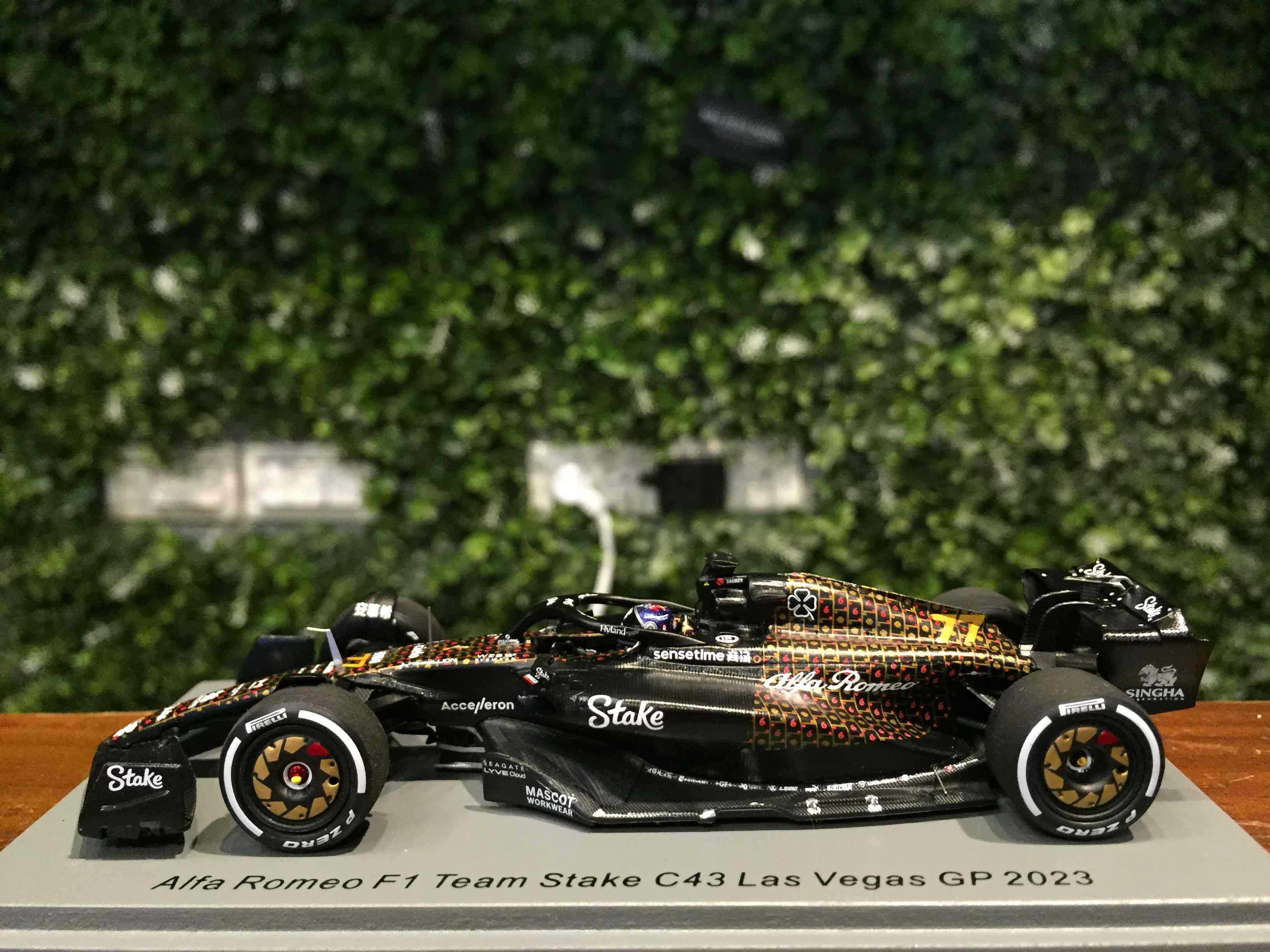 1/43 Spark Alfa Romeo C43 V.Bottas Las Vegas 2023 S8938【MGM】