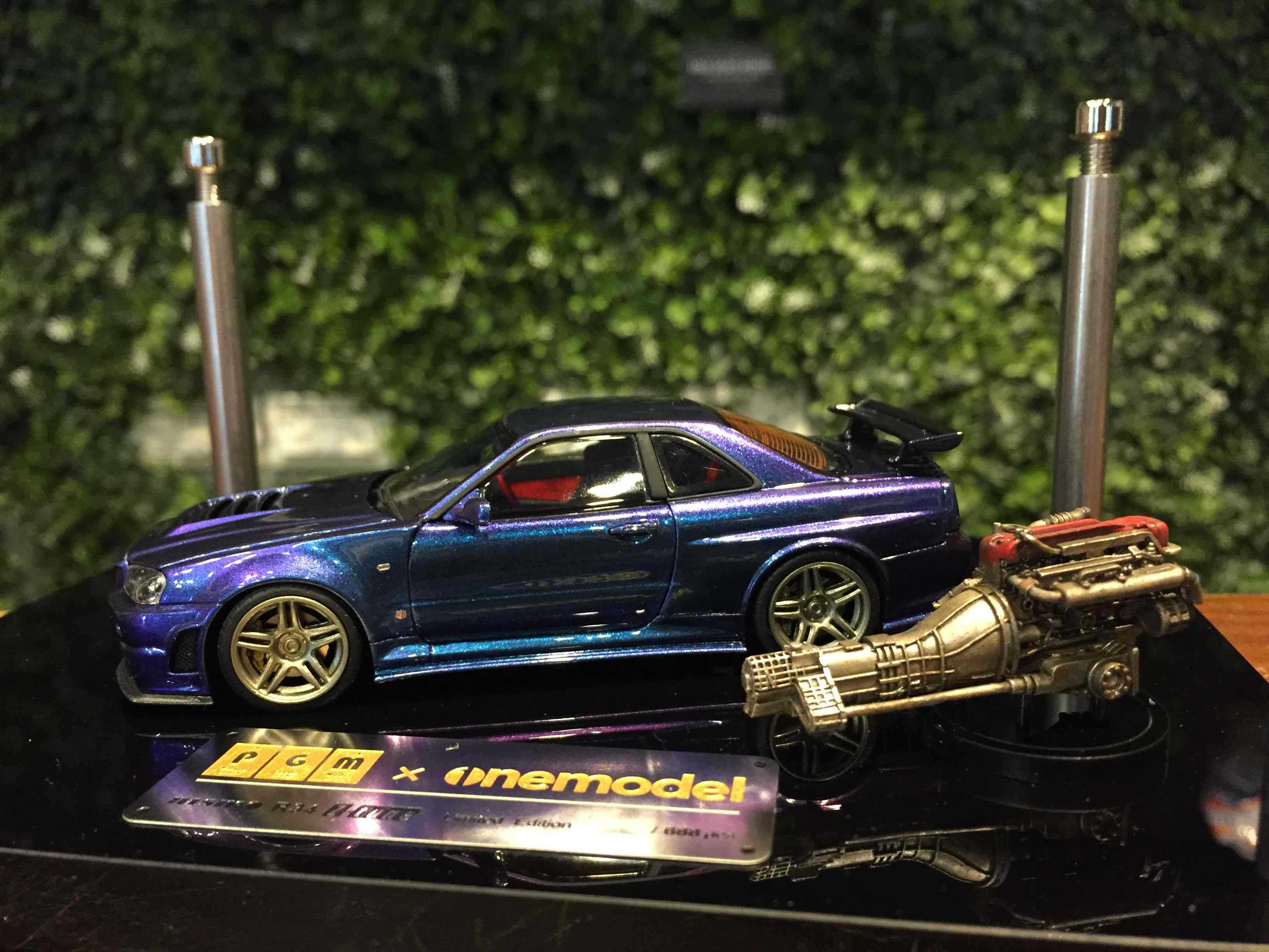1/43 PGM Nissan Skyline GT-R R34 Nismo Z-tune Chameleon【MGM】