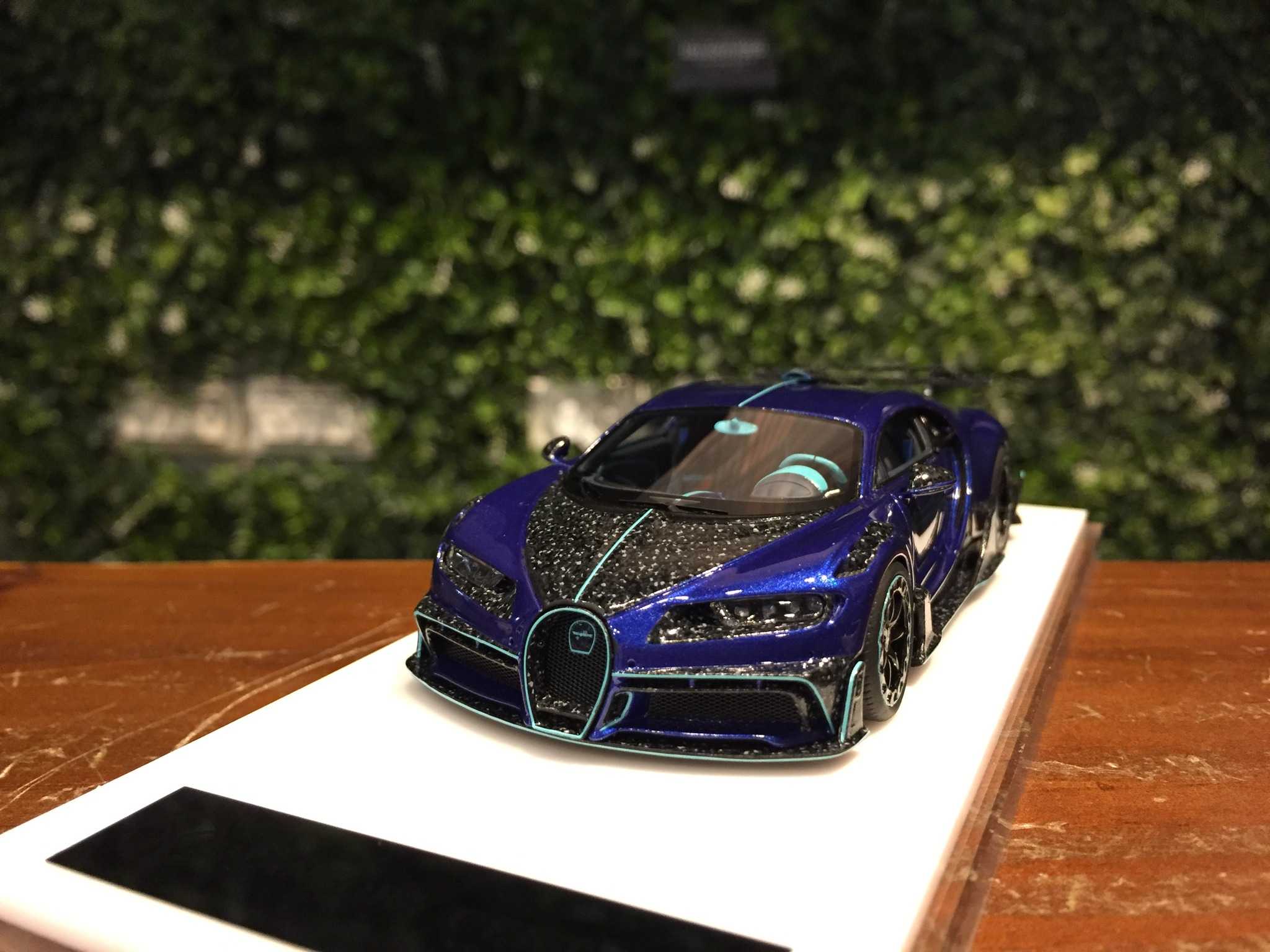 1/43 Mansory Centuria Bugatti Chiron Sapphire MY43CESL【MGM】 - Max Gear