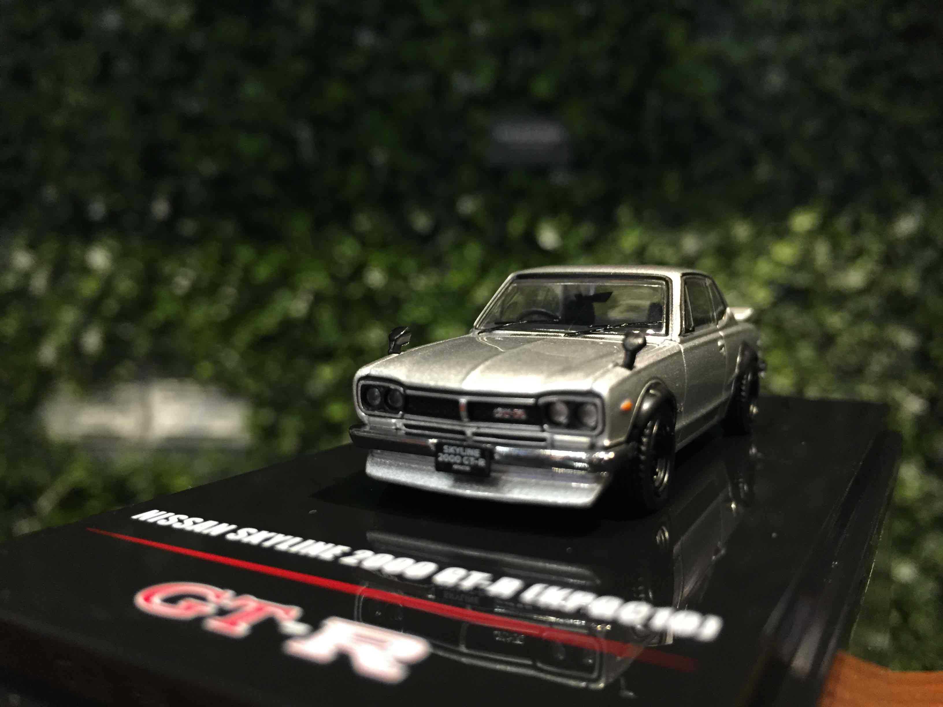 1/64 Inno Nissan Skyline GT-R (KPGC10) IN64KPGC10SIL【MGM】