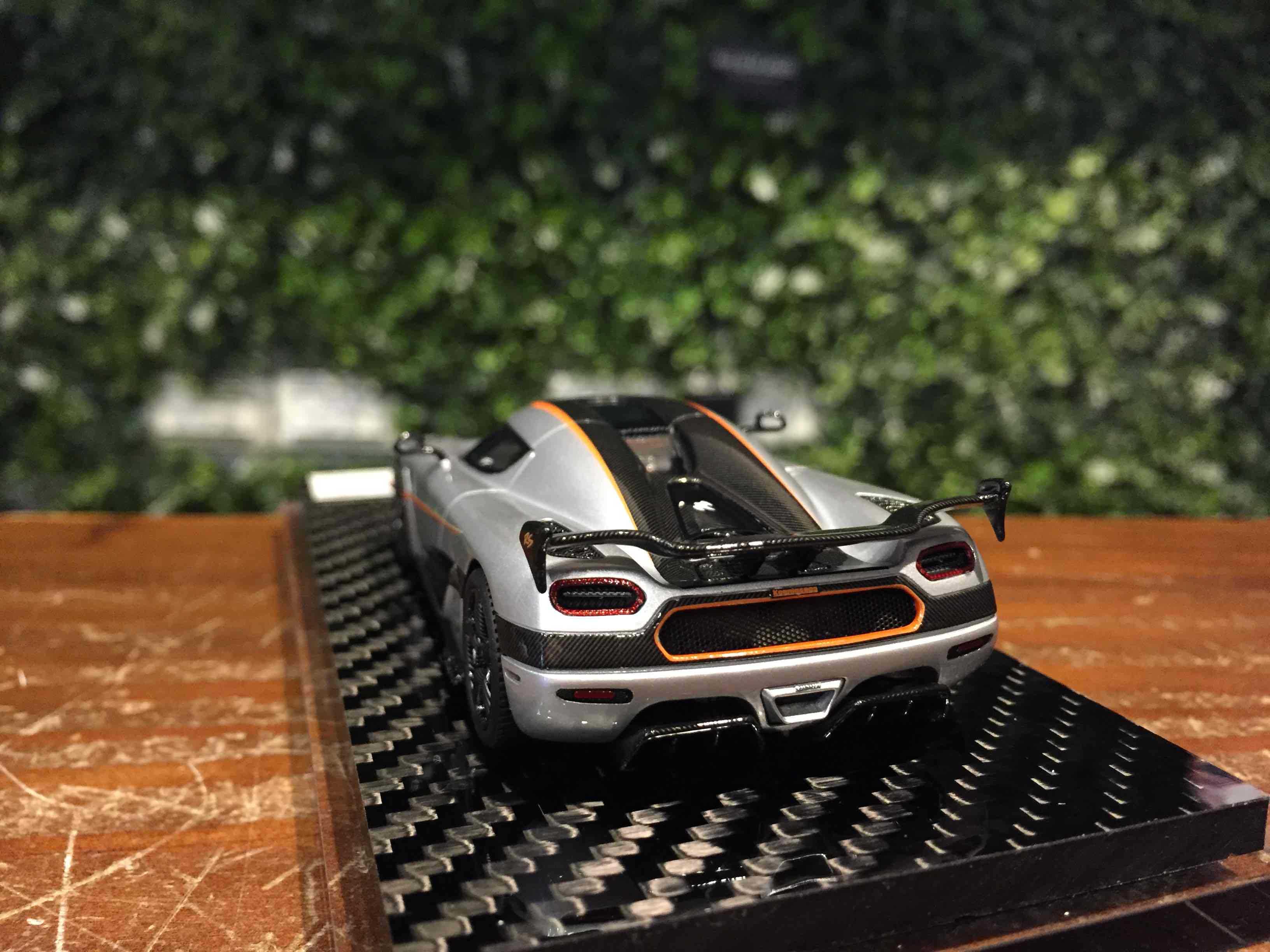 1/43 Gryning Koenigsegg Agera RS Silver/Carbon GD002B【MGM】