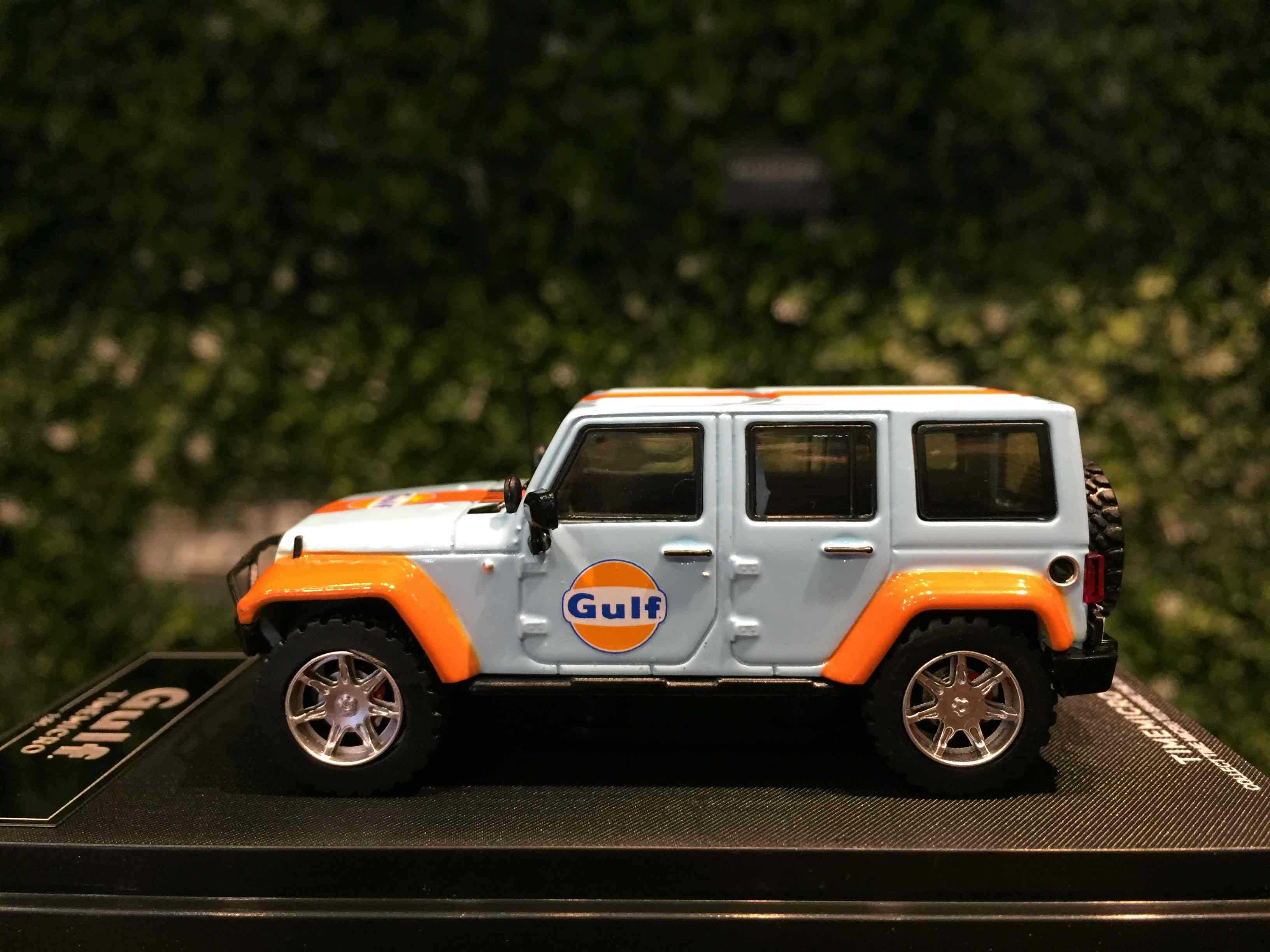 1/64 TimeModel Jeep Wrangler Rubicon Gulf TM643008【MGM】