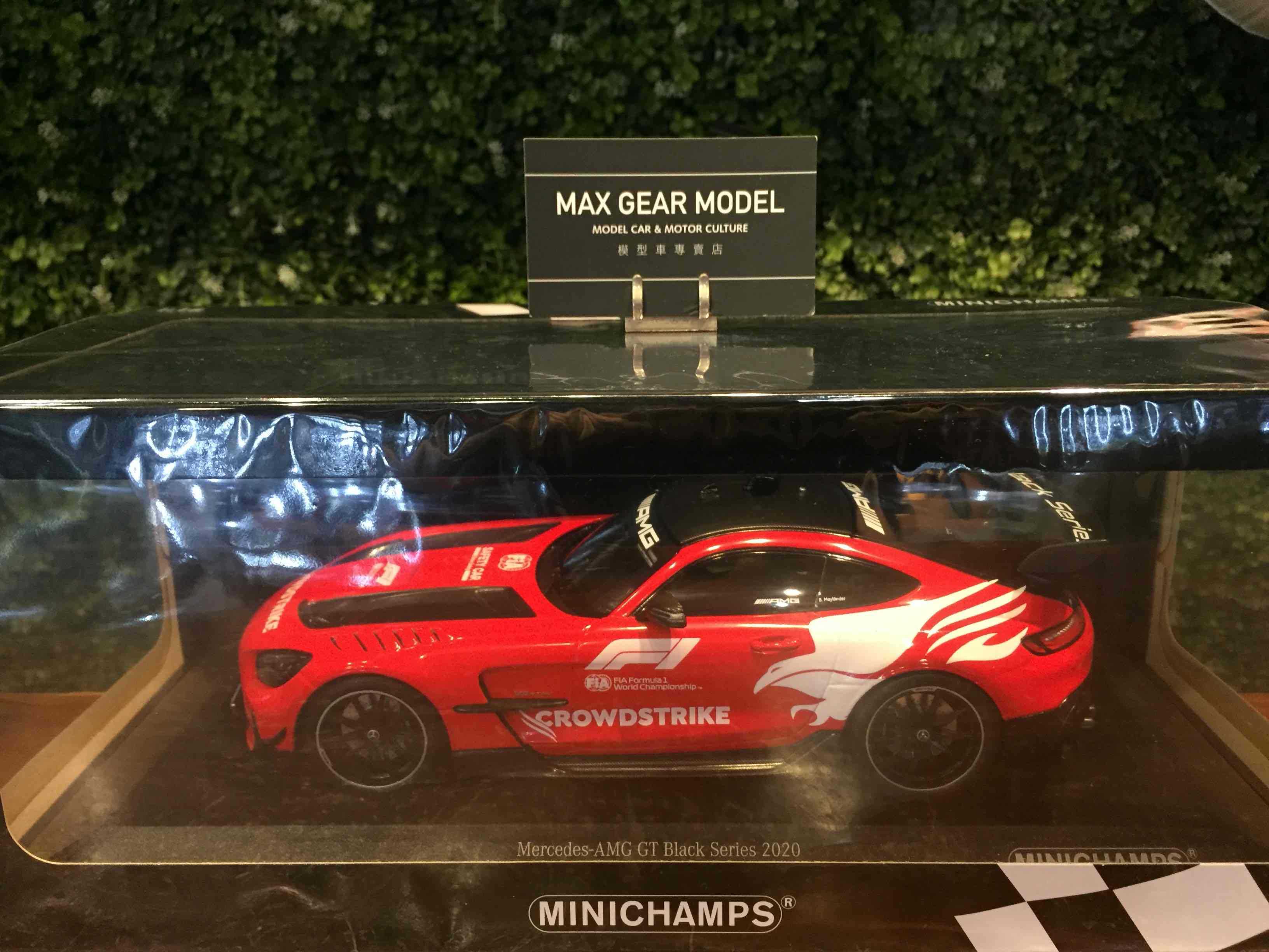 1/18 Minichamps Mercedes-AMG GT BS Safety 20\u0027 155032091【MGM】