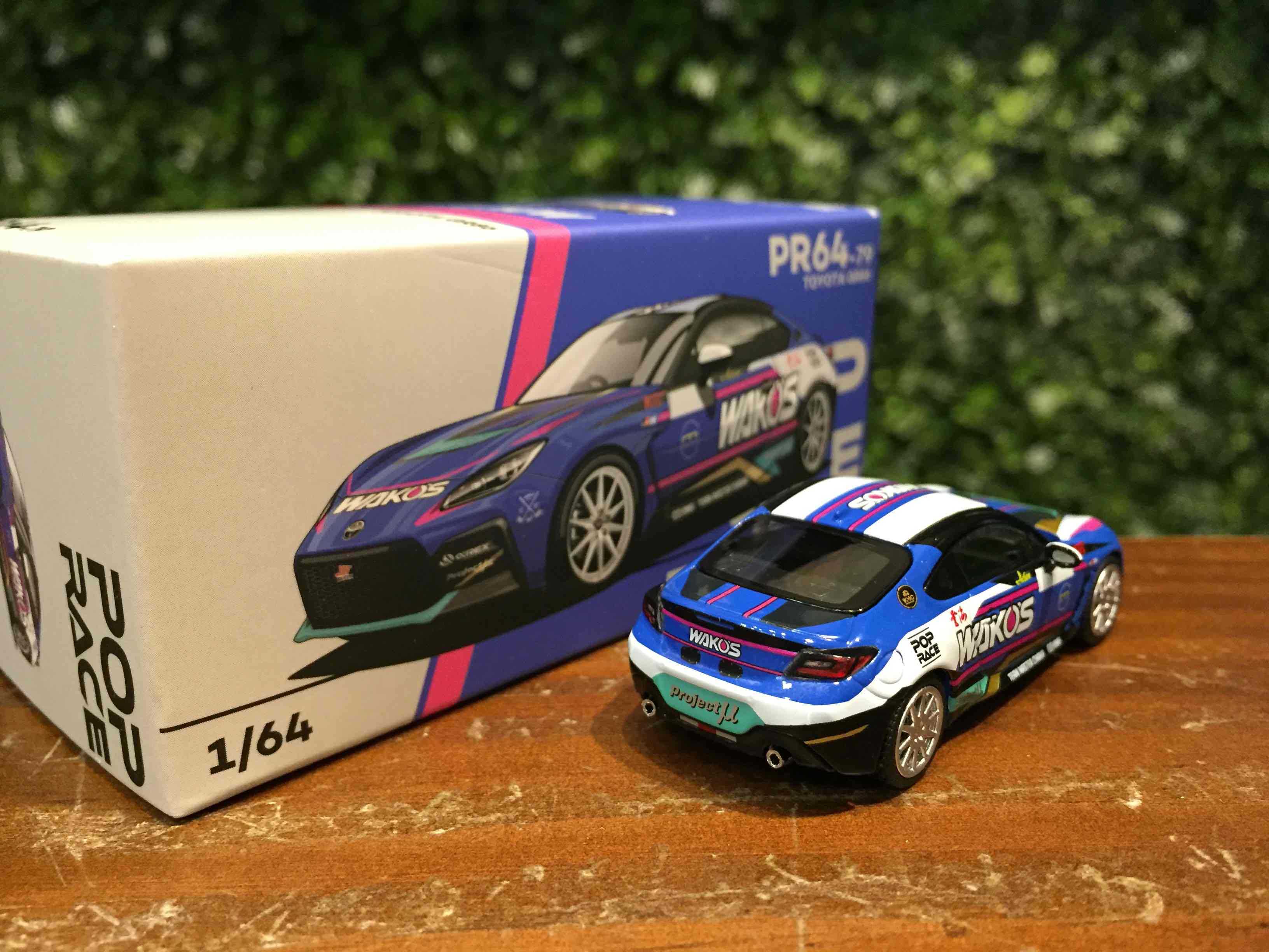 1/64 POPRACE TMC Wakos Toyota GR86 Macau 2023 PR640079【MGM】