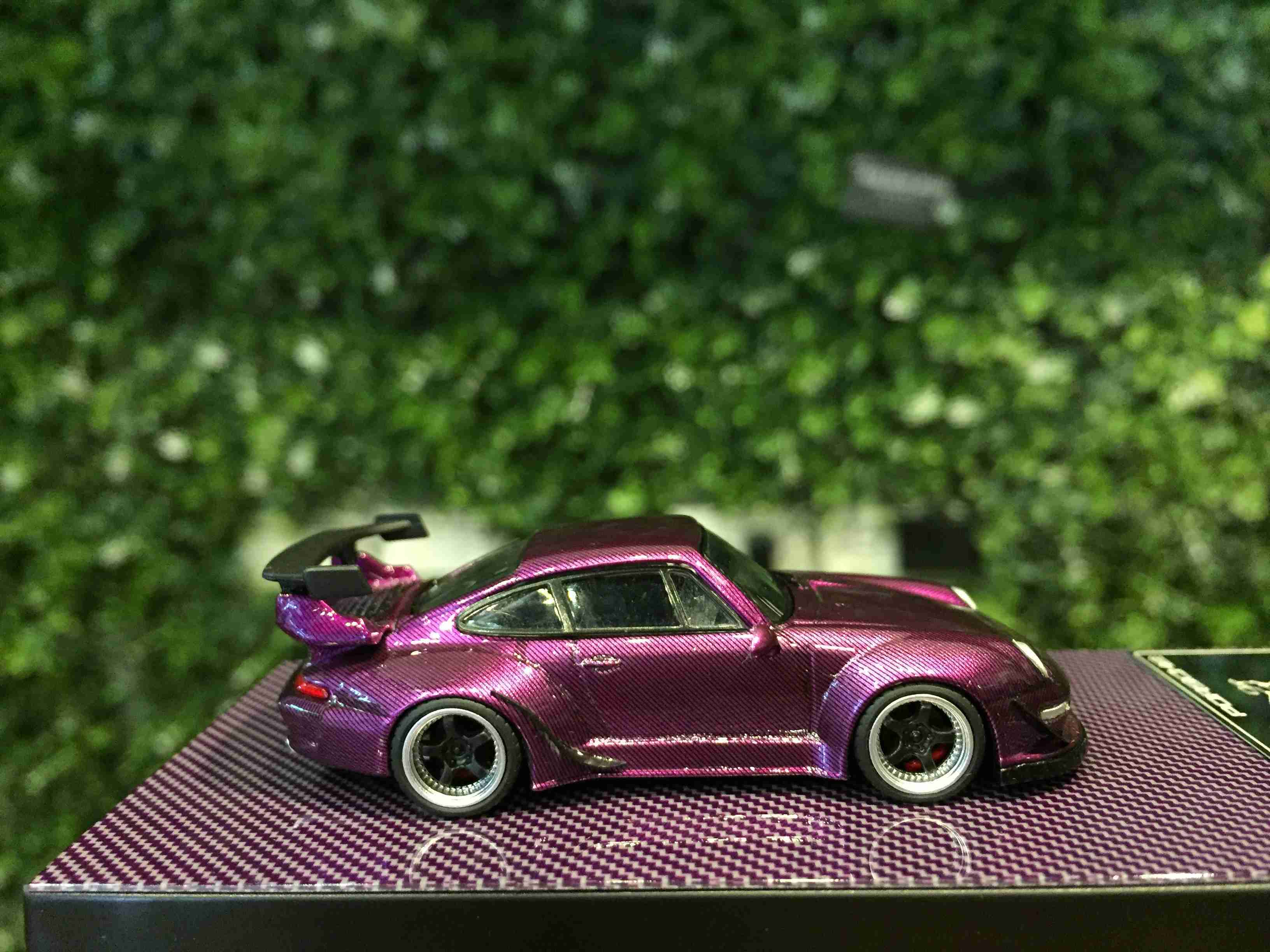 1/64 Flame RWB Porsche 911 (993) Purple Carbon【MGM】