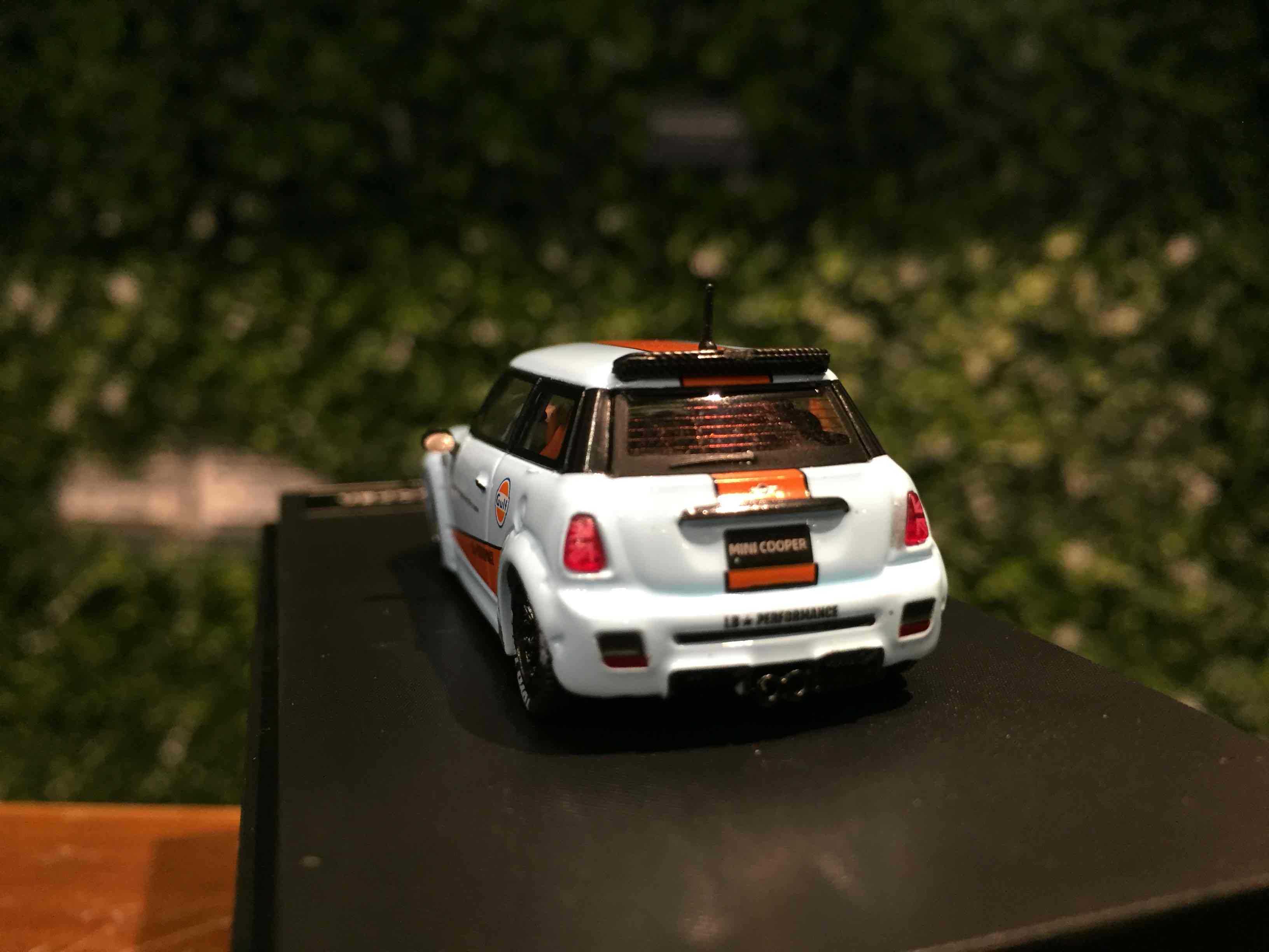 1/64 TPC LBWK Mini Cooper Gulf【MGM】