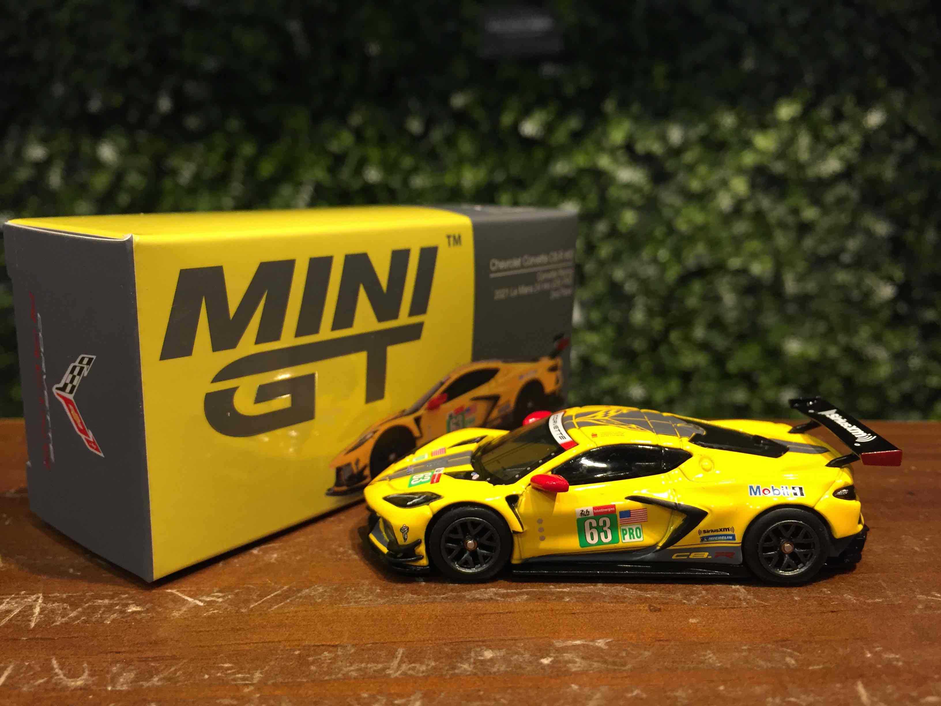 1/64 MiniGT Chevrolet Corvette C8 R 2nd 2021 MGT00383L【MGM】