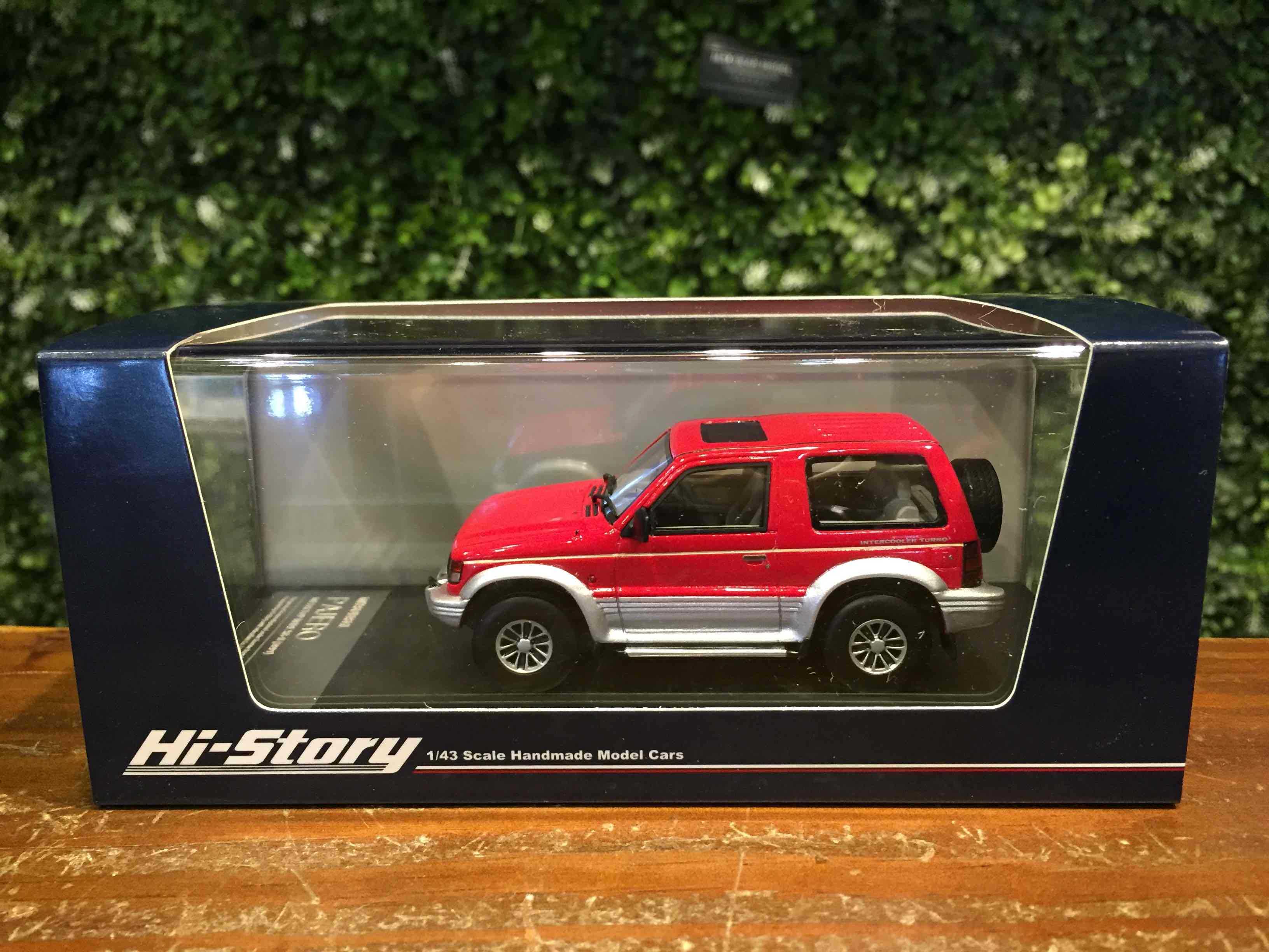 1/43 Hi-Story Mitsubishi Pajero Wide XR-II 1991 HS446RE【MGM】