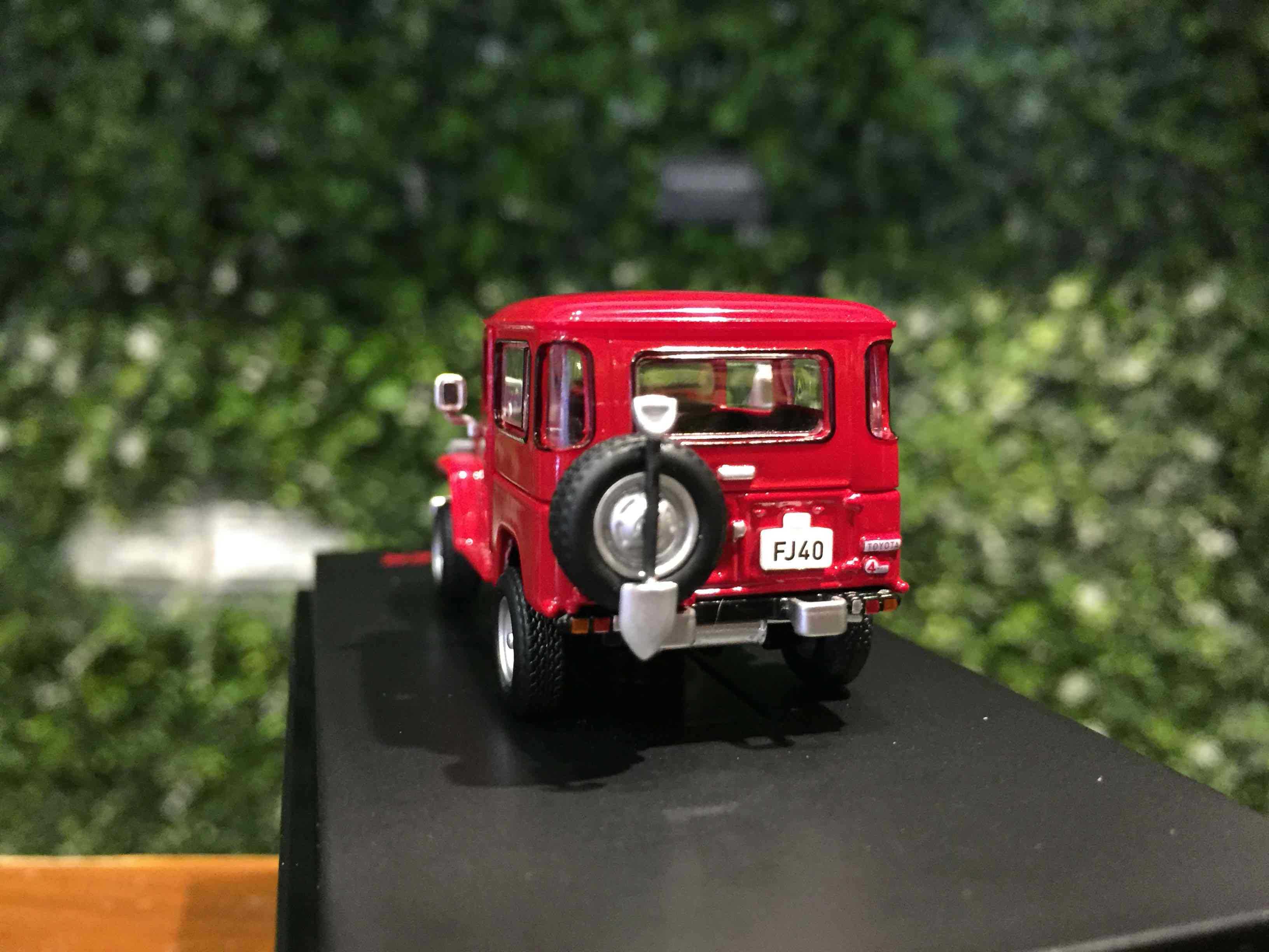 1/64 HF Toyota Land Cruiser FJ40 Red HJ64FJ4001RD【MGM】