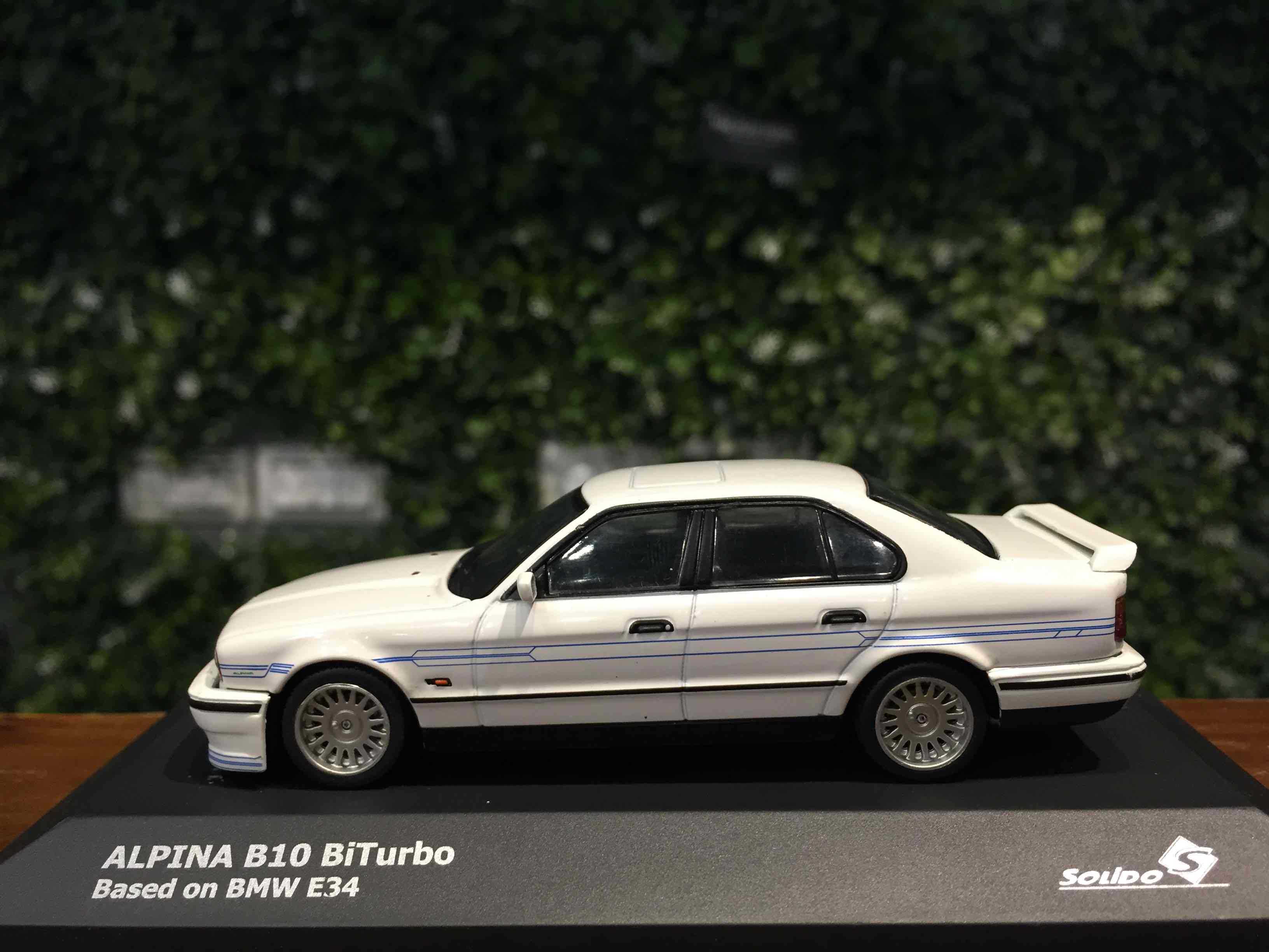 1/43 Solido Alpina B10 BiTurbo (BMW E34) 1994 S4310404【MGM】