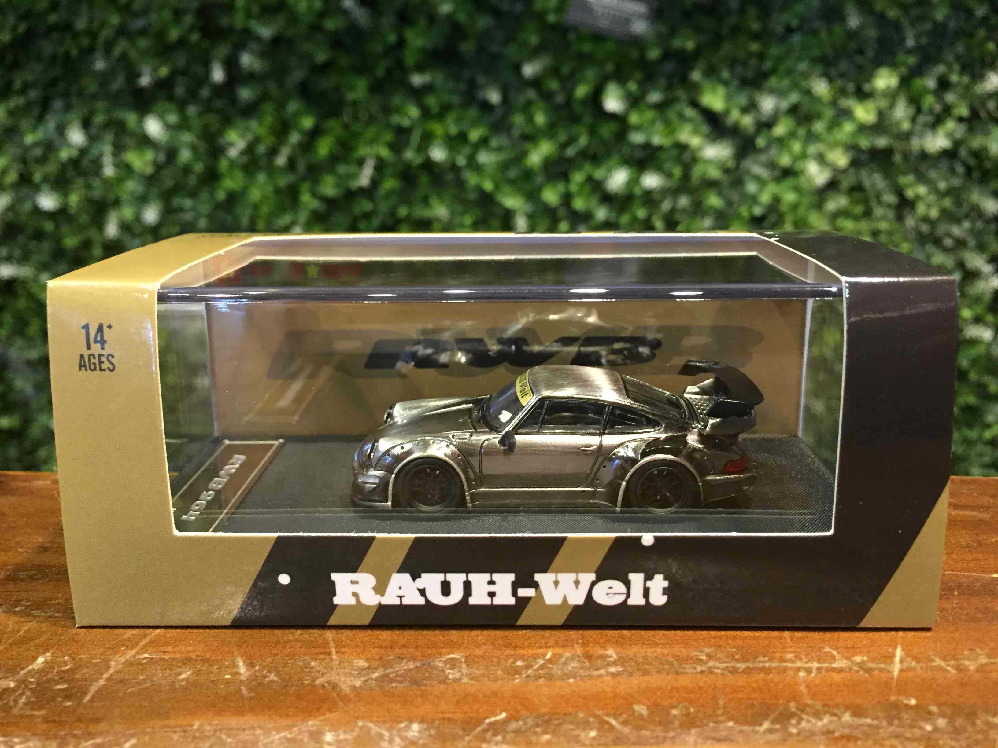 1/64 StarModel RWB Porsche 911 (964) Raw Titanium【MGM】