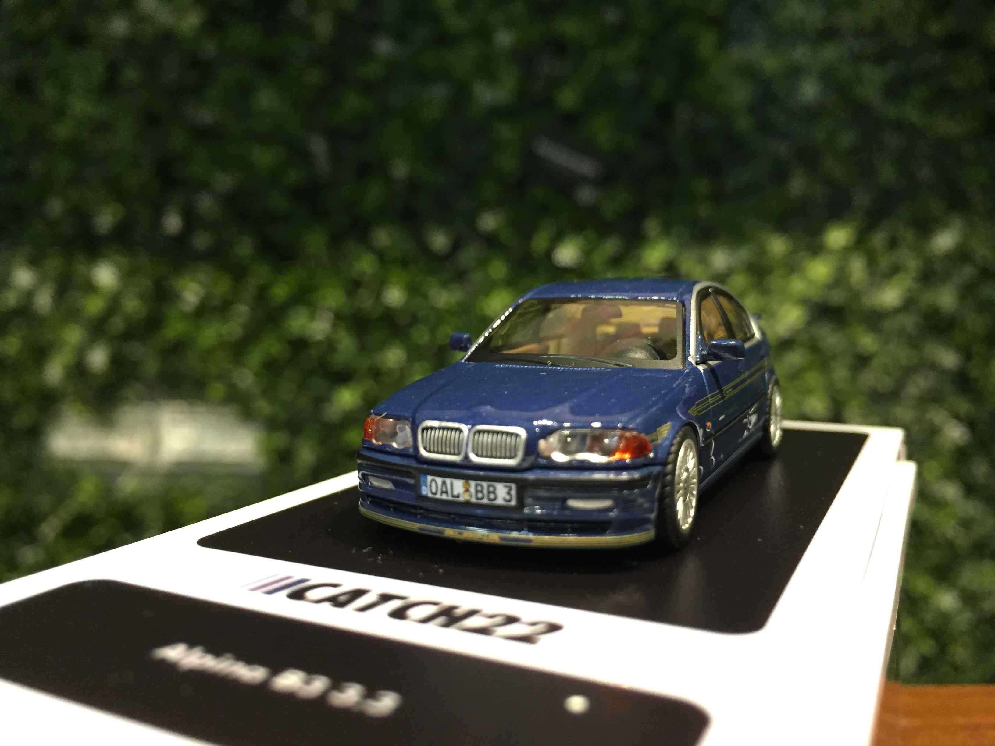 1/64 Catch22 Alpina B3 3.3 BMW E46 Dark Blue【MGM】