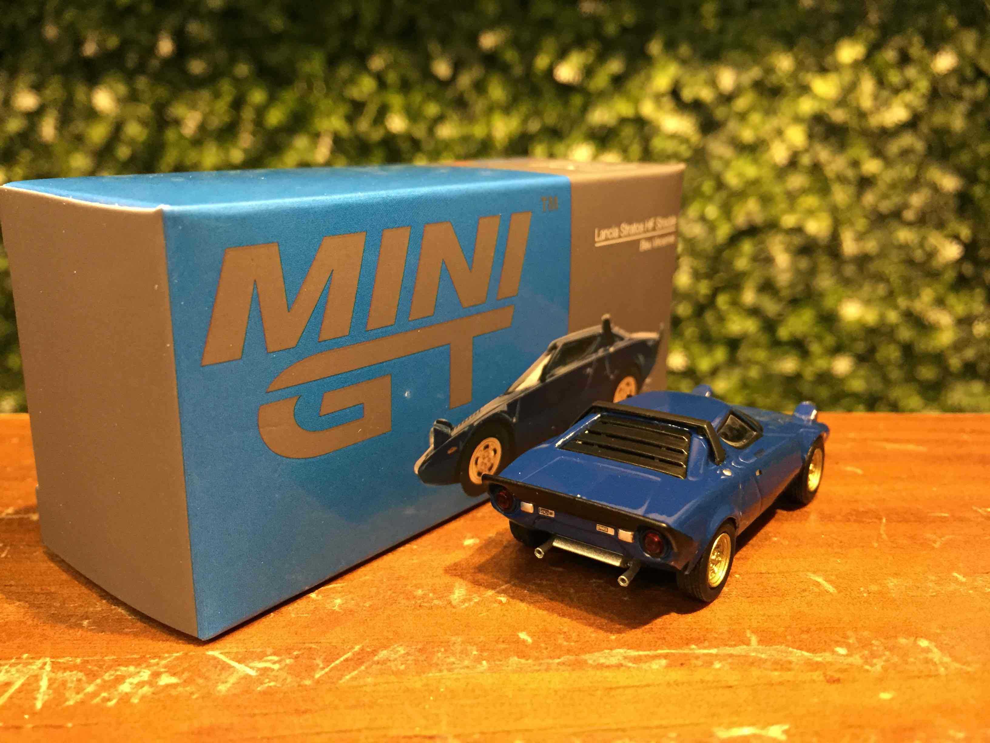 1/64 MiniGT Lancia Stratos HF Stradale Blue MGT00411L【MGM】