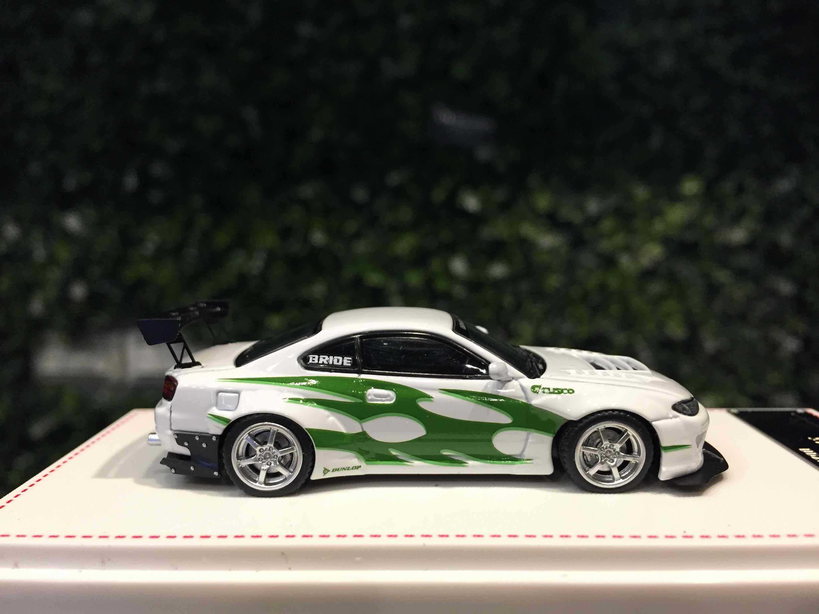 1/64 FH Pandem Nissan Silvia (S15) White/Green【MGM】