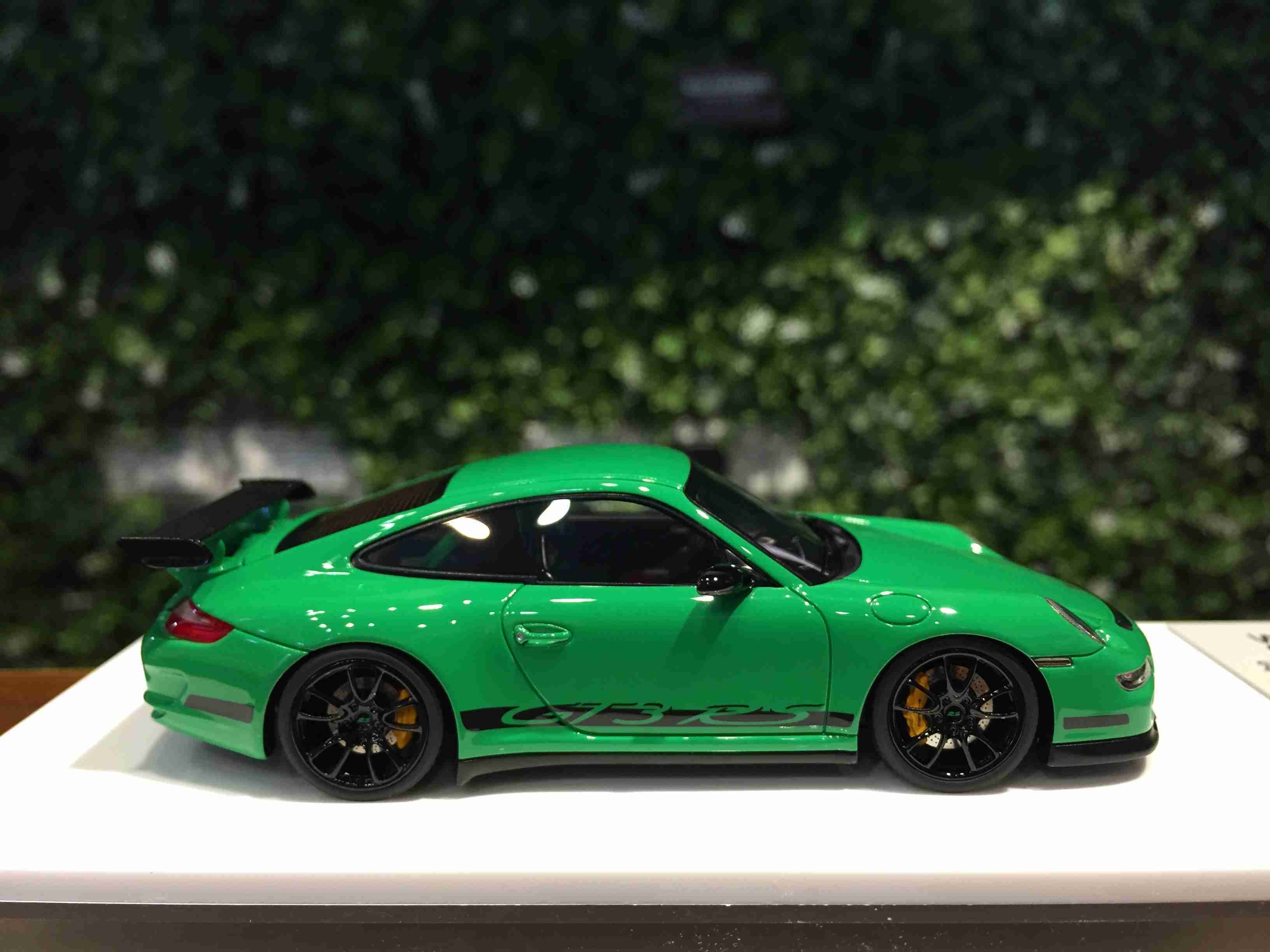 1/43 MakeUp Porsche 911 (997) GT3 RS 2007 Green EM600B【MGM】