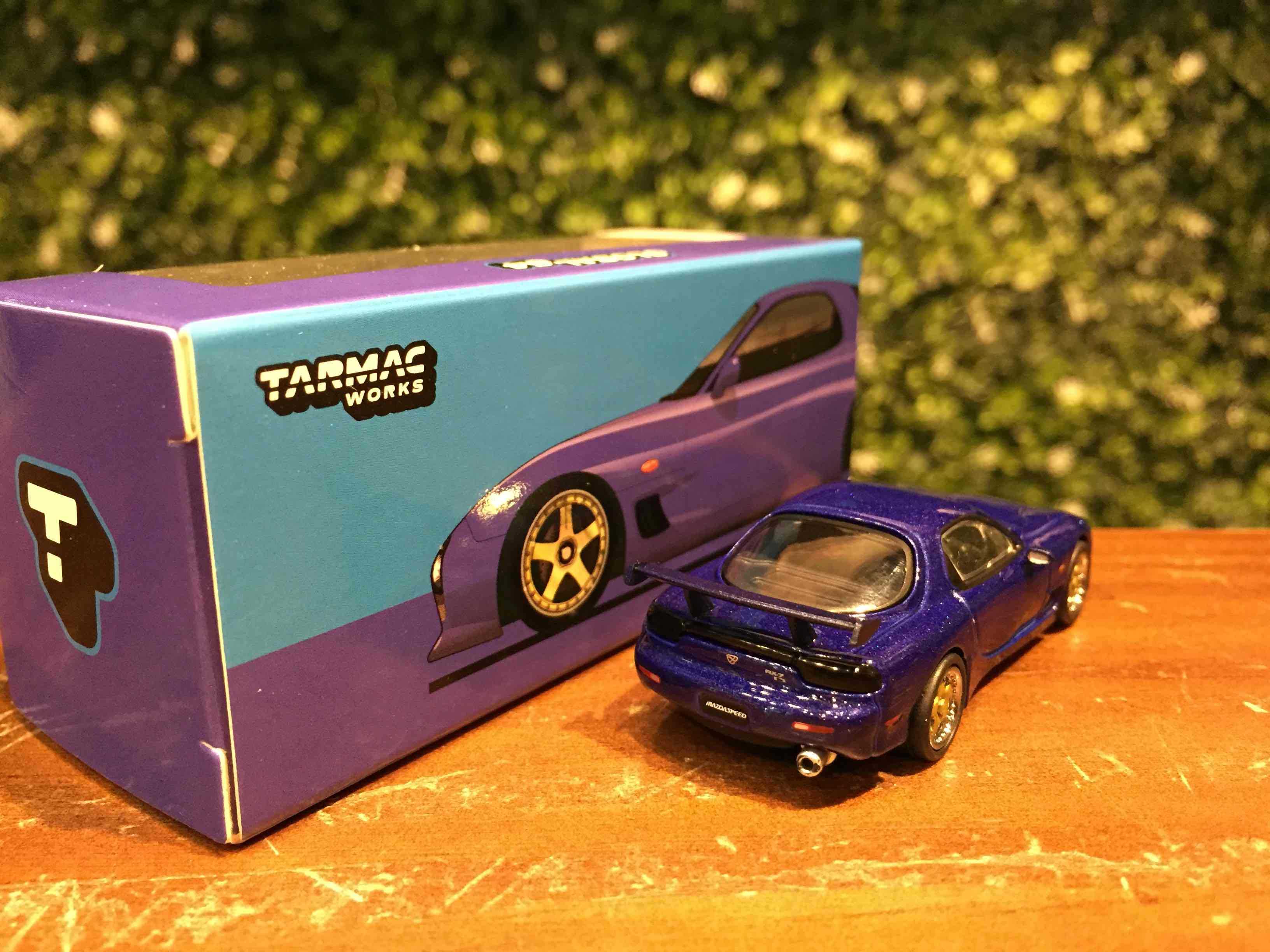 1/64 Tarmac Mazda RX-7 FD3S MazdaSpeed A-Spec T64G012BL【MGM】