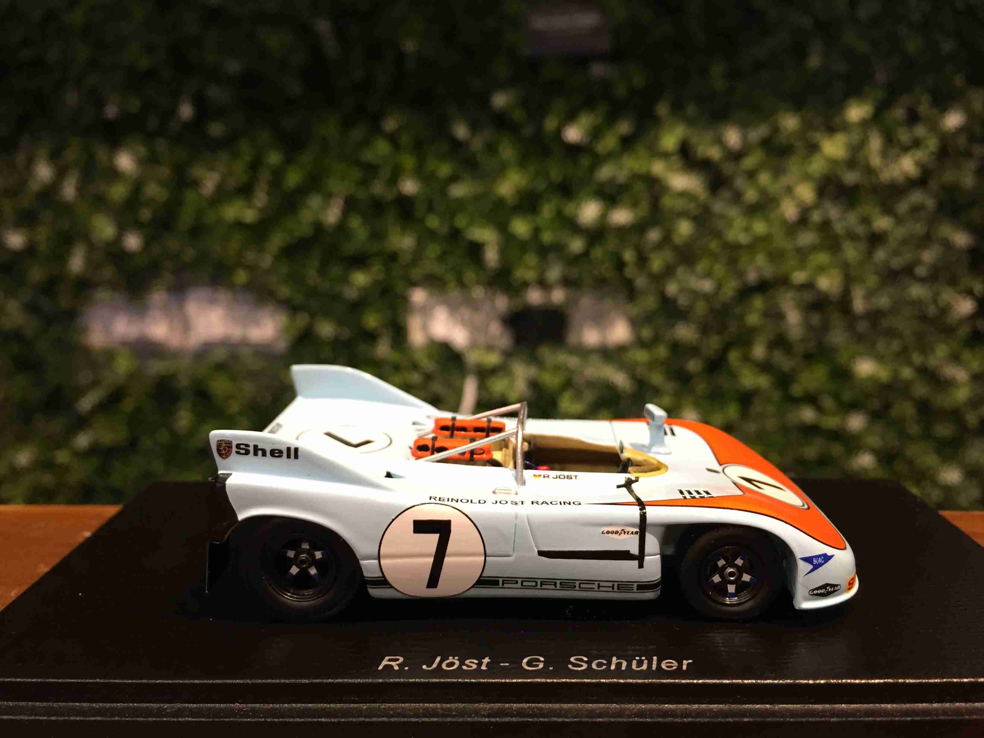 1/43 Spark Porsche 908/03 2nd Monza 1000km 1972 S2333【MGM】