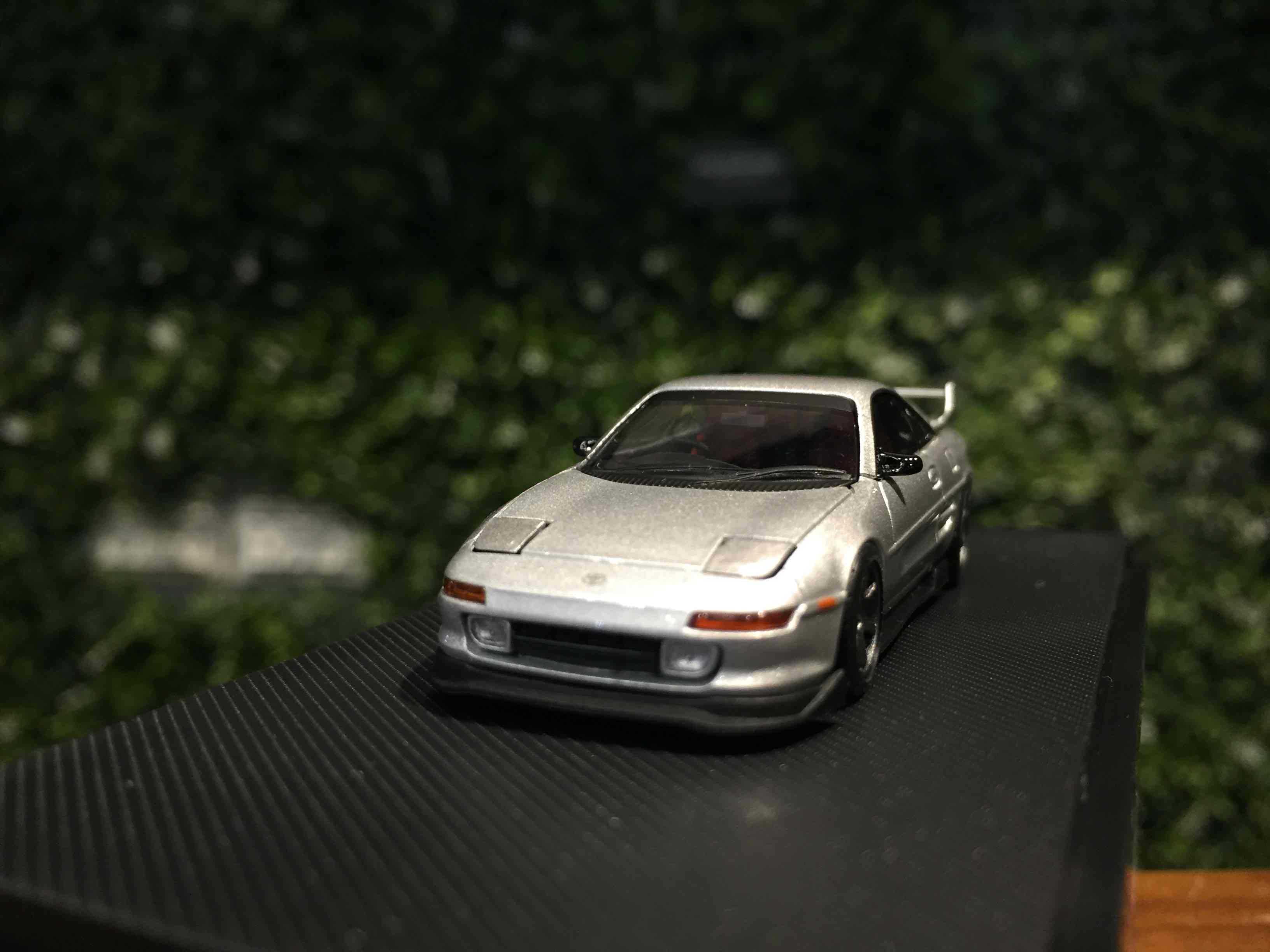 1/64 MicroTurbo Toyota MR2 SW20 1996 Rev 4 Silver【MGM】