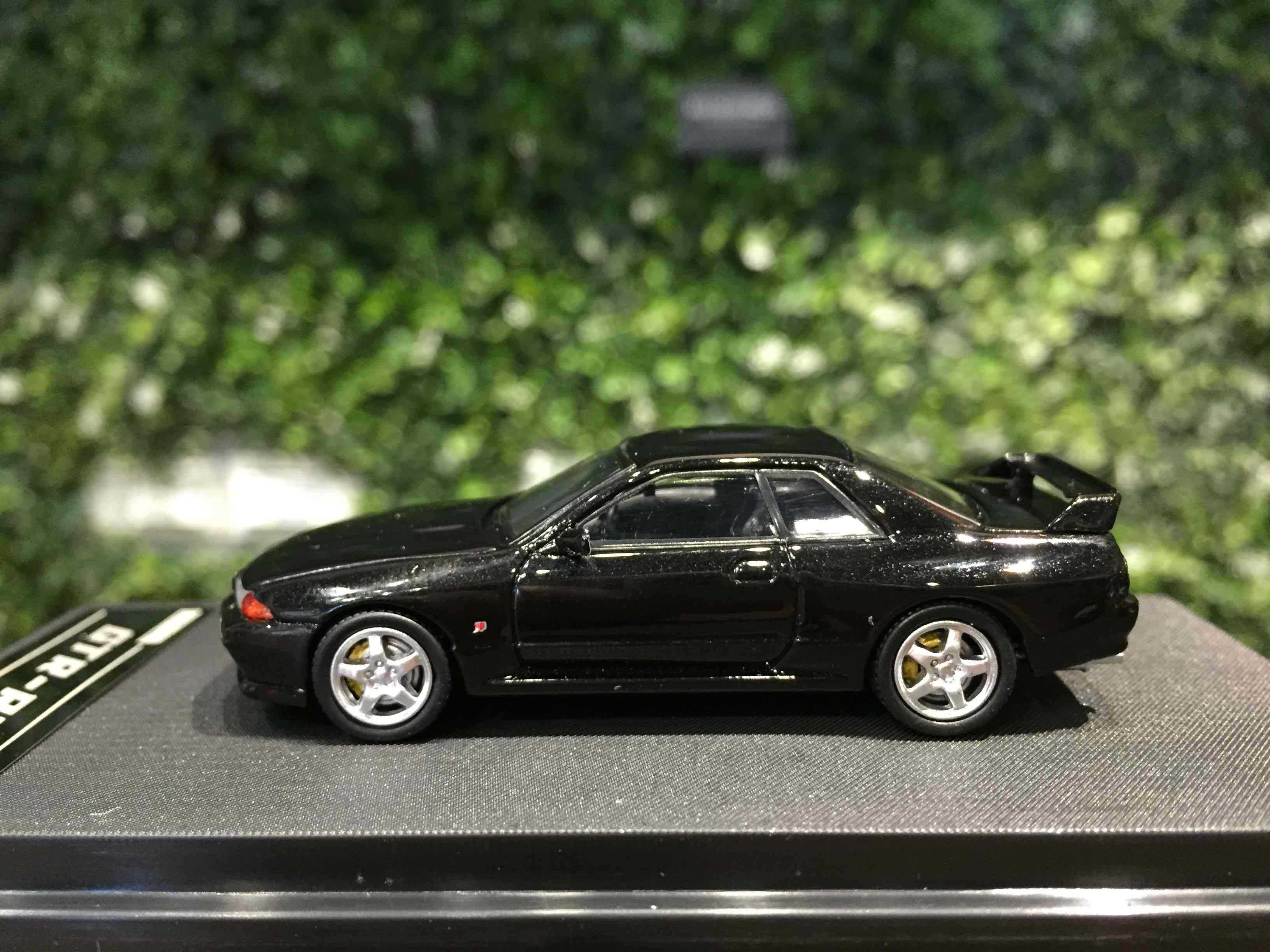 1/64 SuperModel Nissan Skyline GT-R (R32) Black【MGM】