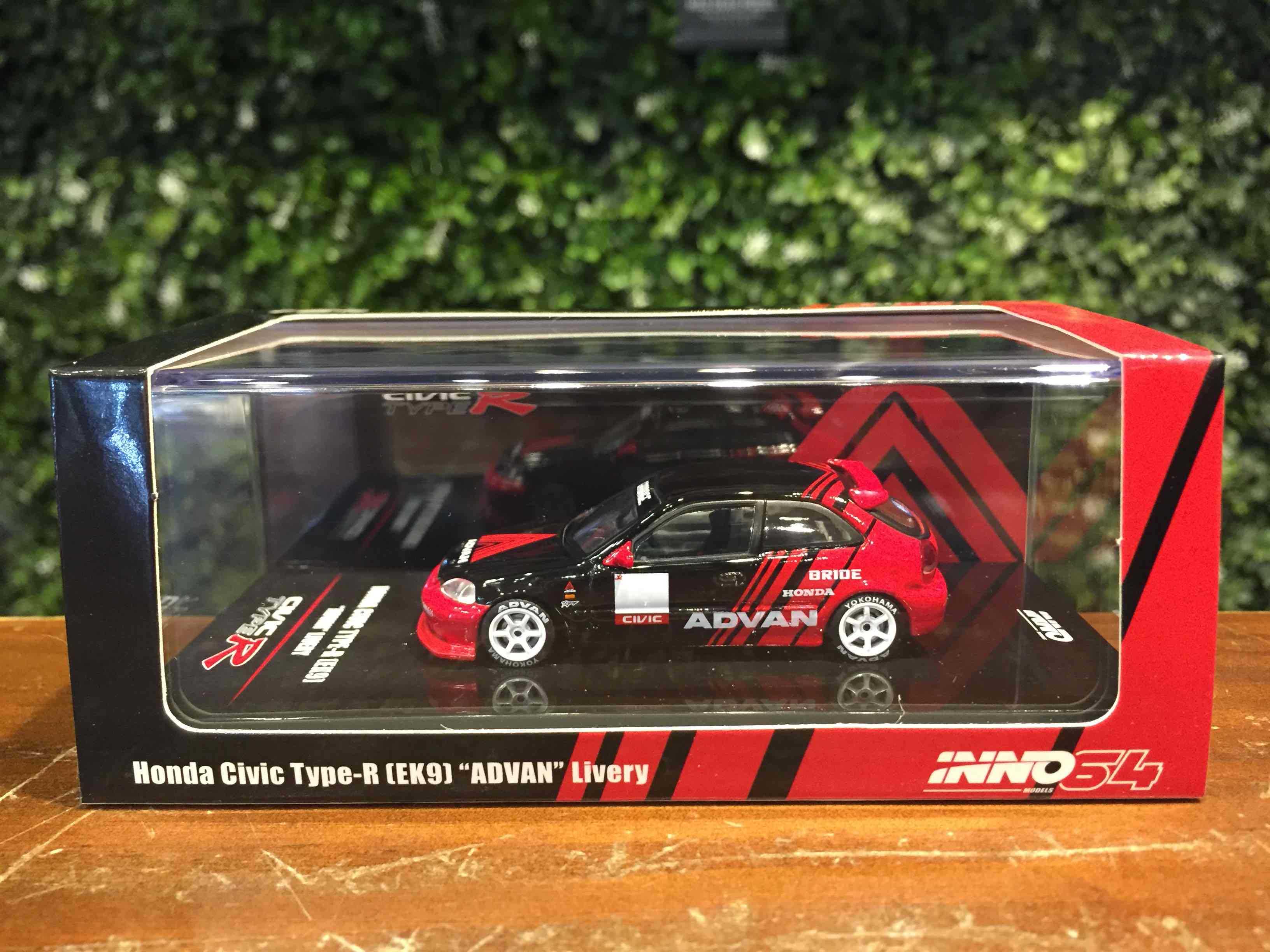 1/64 Inno Honda Civic Type R (EK9) Advan IN64EK9AD【MGM】