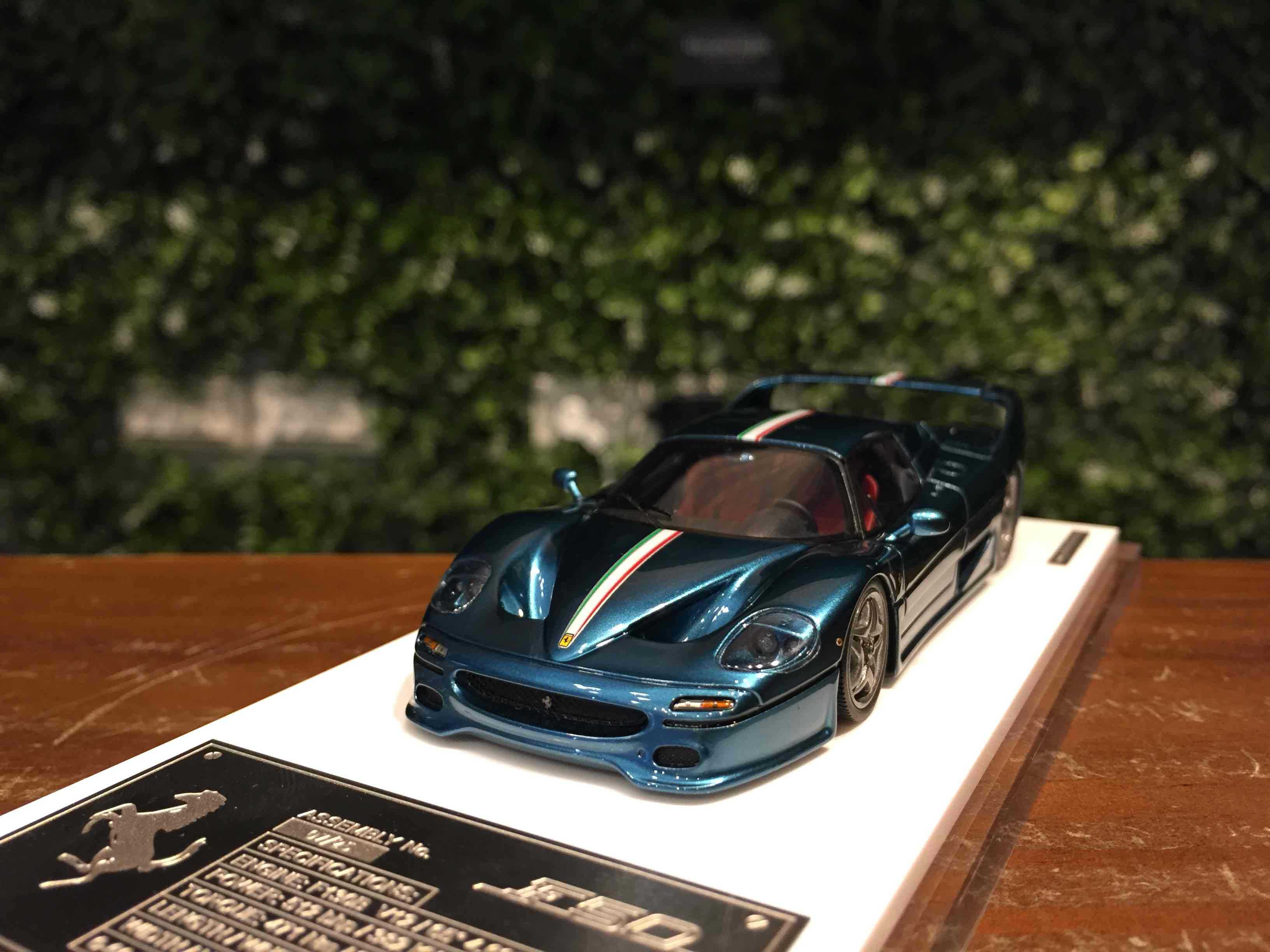 1/43 SCM Ferrari F50 Coupe Chrome Mirage Blue CM608EX1【MGM】