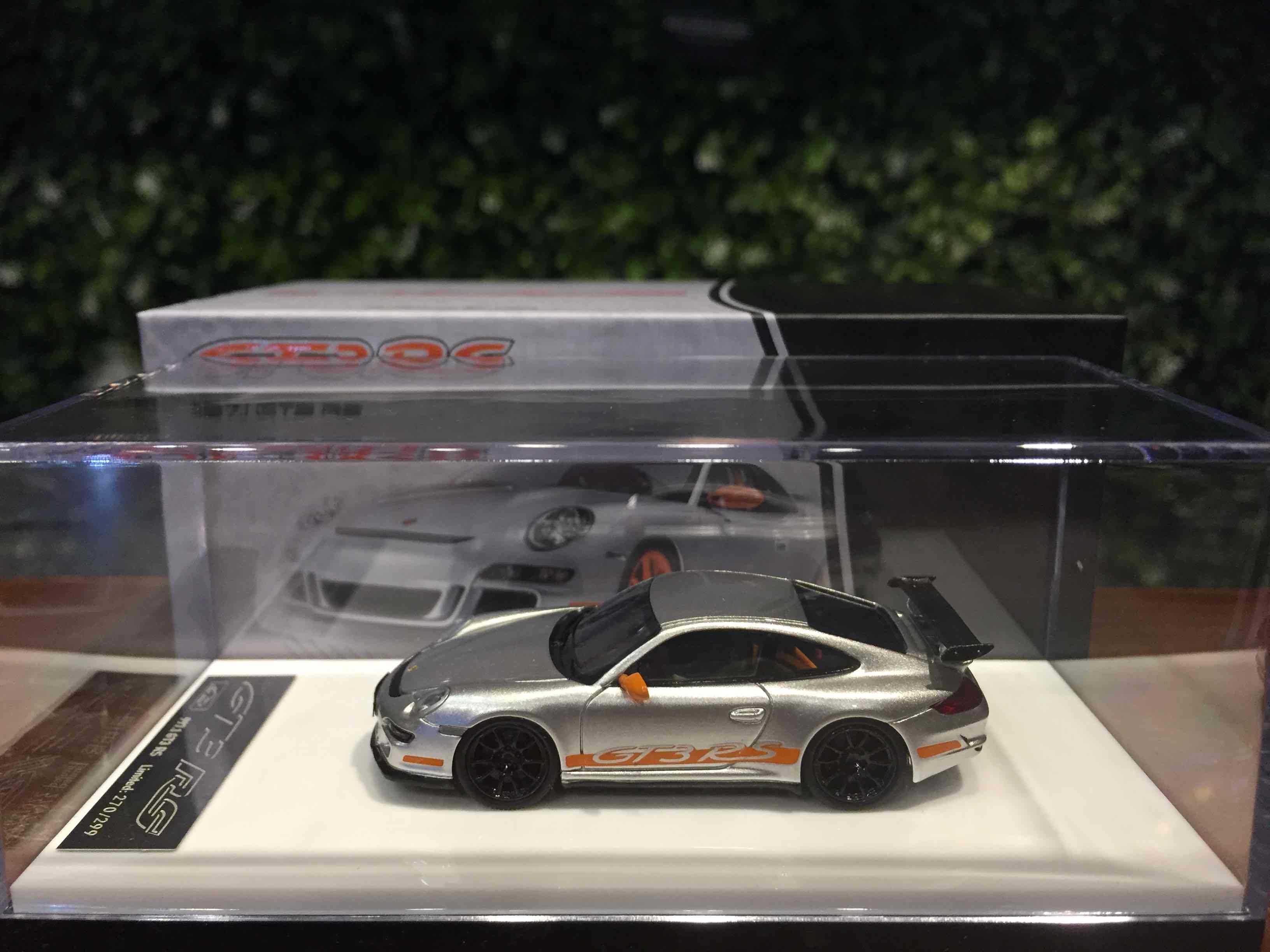 1/64 CarsLounge Porsche 911 (997) GT3 RS Silver【MGM】