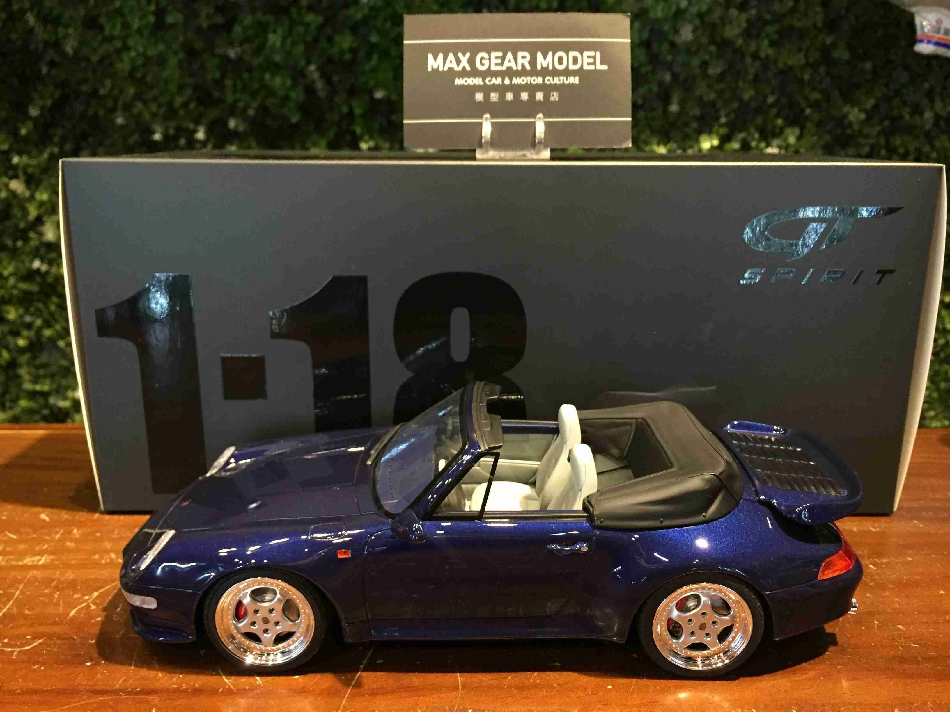 1/18 GT Spirit Porsche 911 (993) Turbo Cabriolet GT257【MGM】