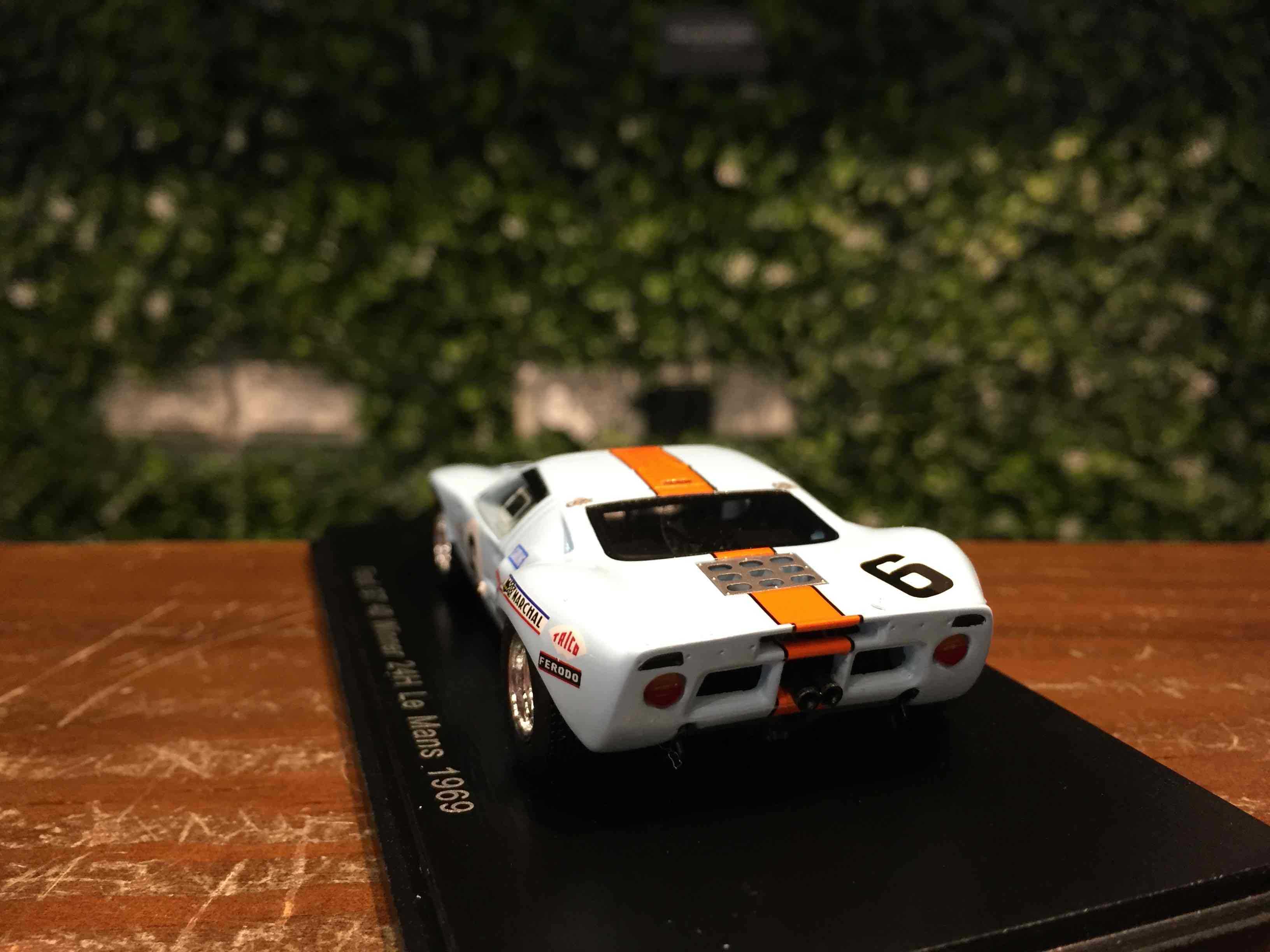 1/43 Spark Ford GT40 #6 Winner 24H LM 1969 43LM69【MGM】