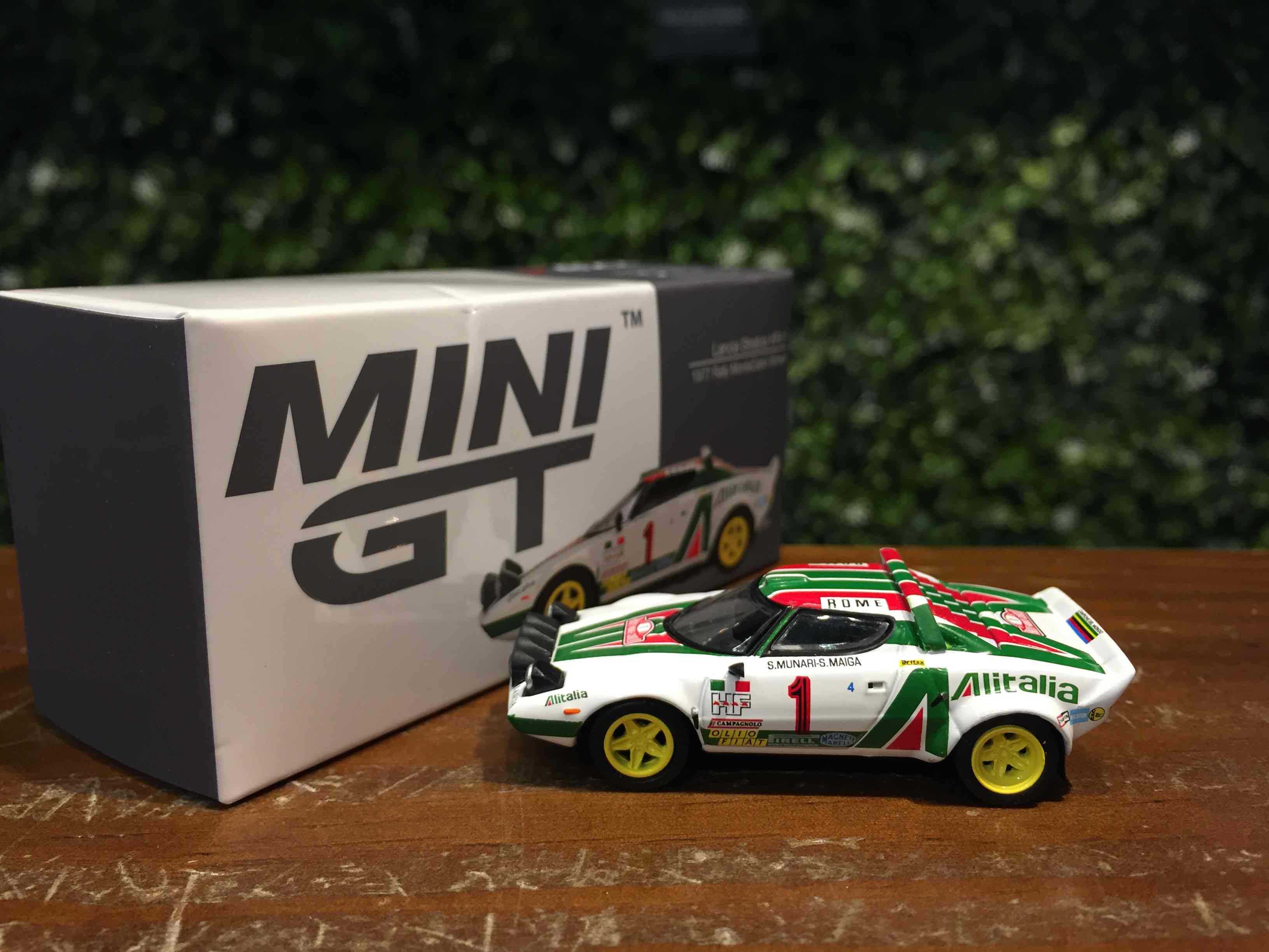 1/64 MiniGT Lancia Stratos MonteCarlo Winner MGT00422L【MGM】