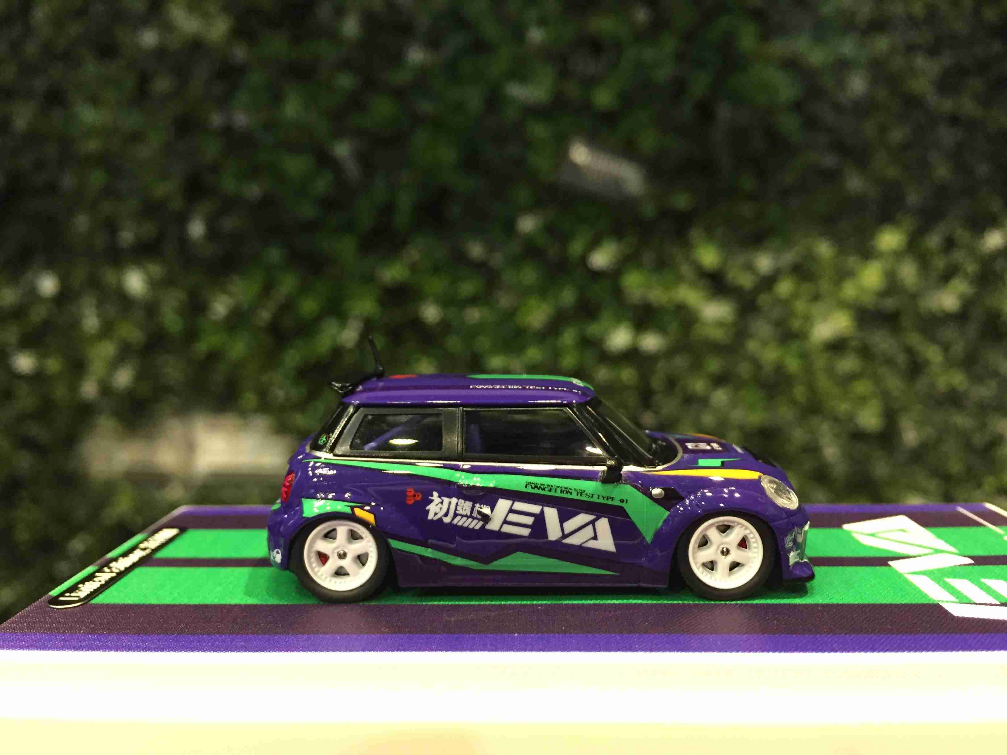1/64 TimeModel Mini Cooper EVA Purple TM643637【MGM】