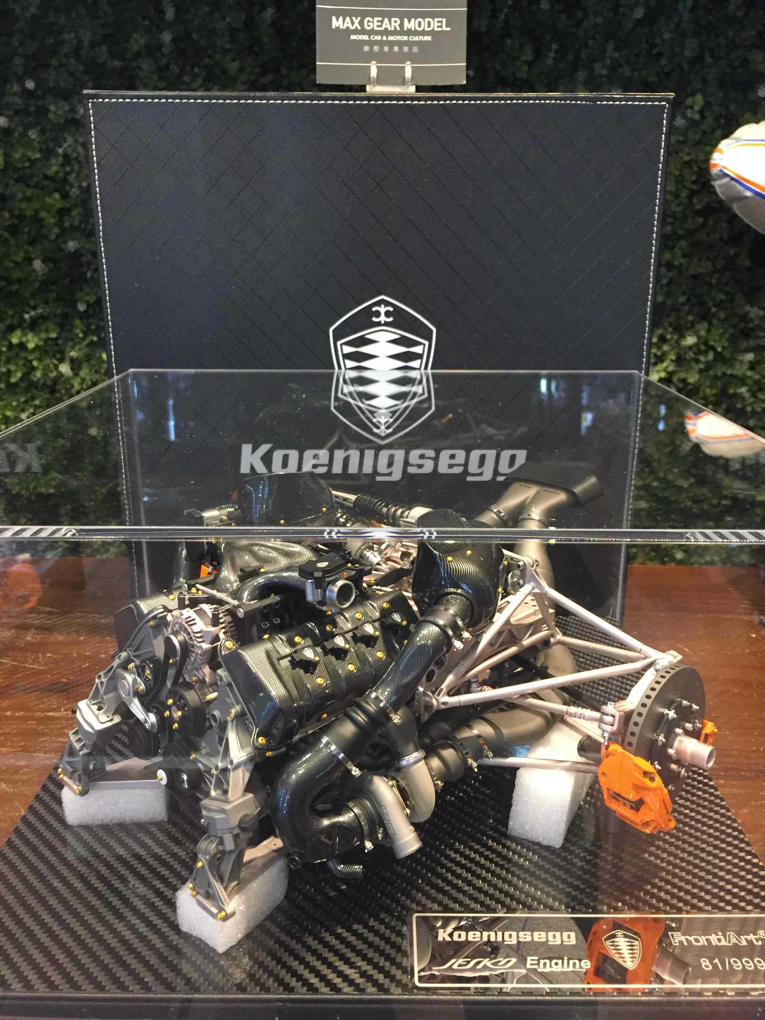 1/18 FrontiArt Koenigsegg Jesko Engine F095【MGM】 - Max Gear Model 模型店 ...