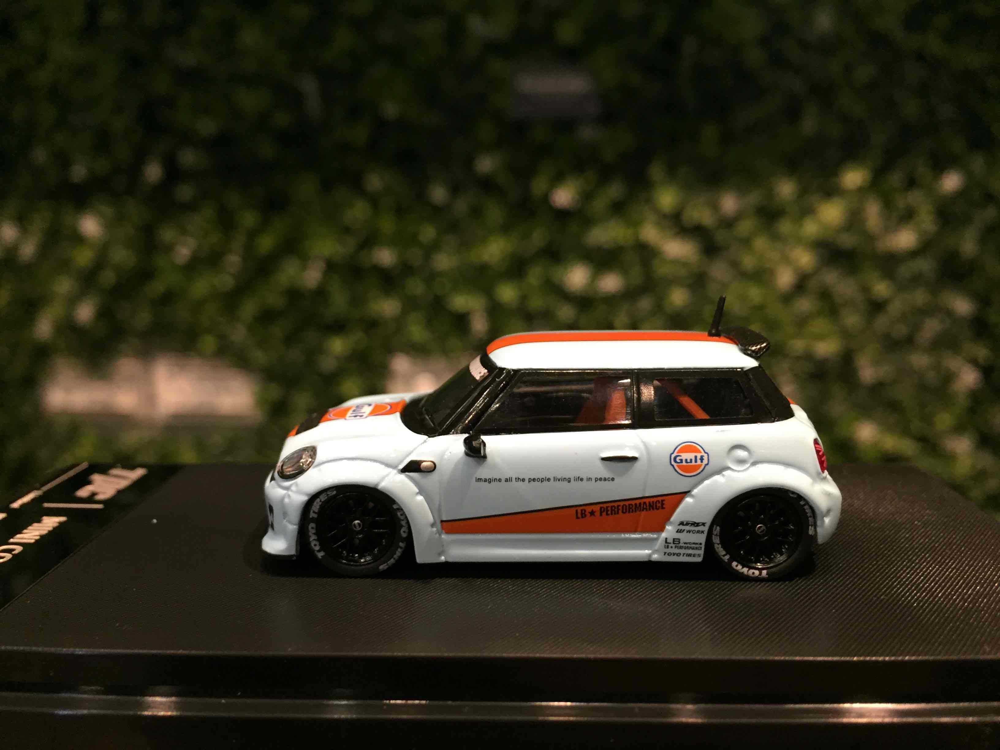 1/64 TPC LBWK Mini Cooper Gulf【MGM】