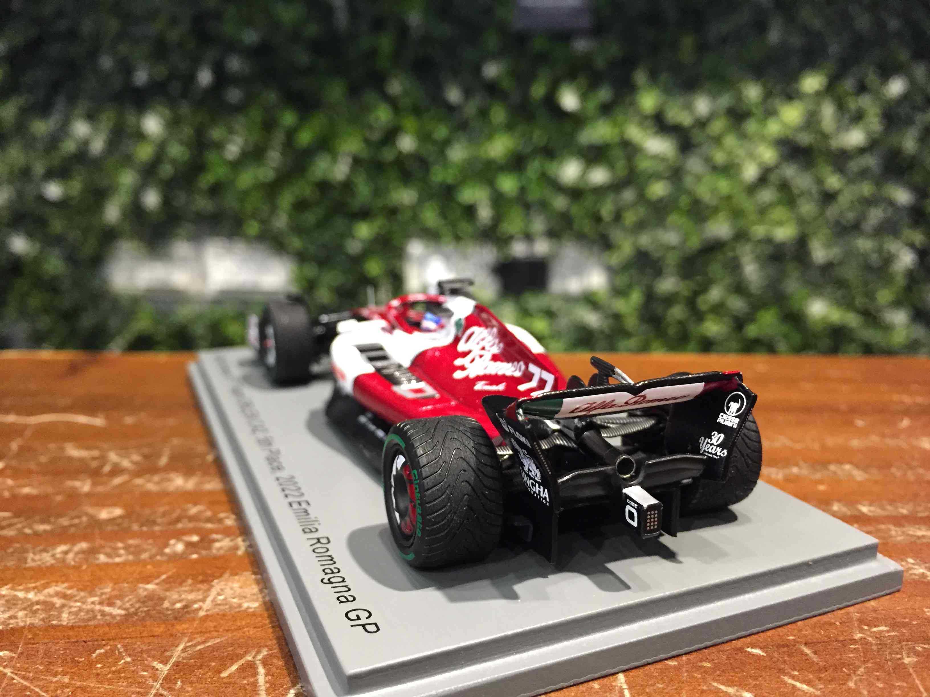 1/43 Spark Alfa Romeo C42 Valtteri Bottas 5th S8541【MGM】