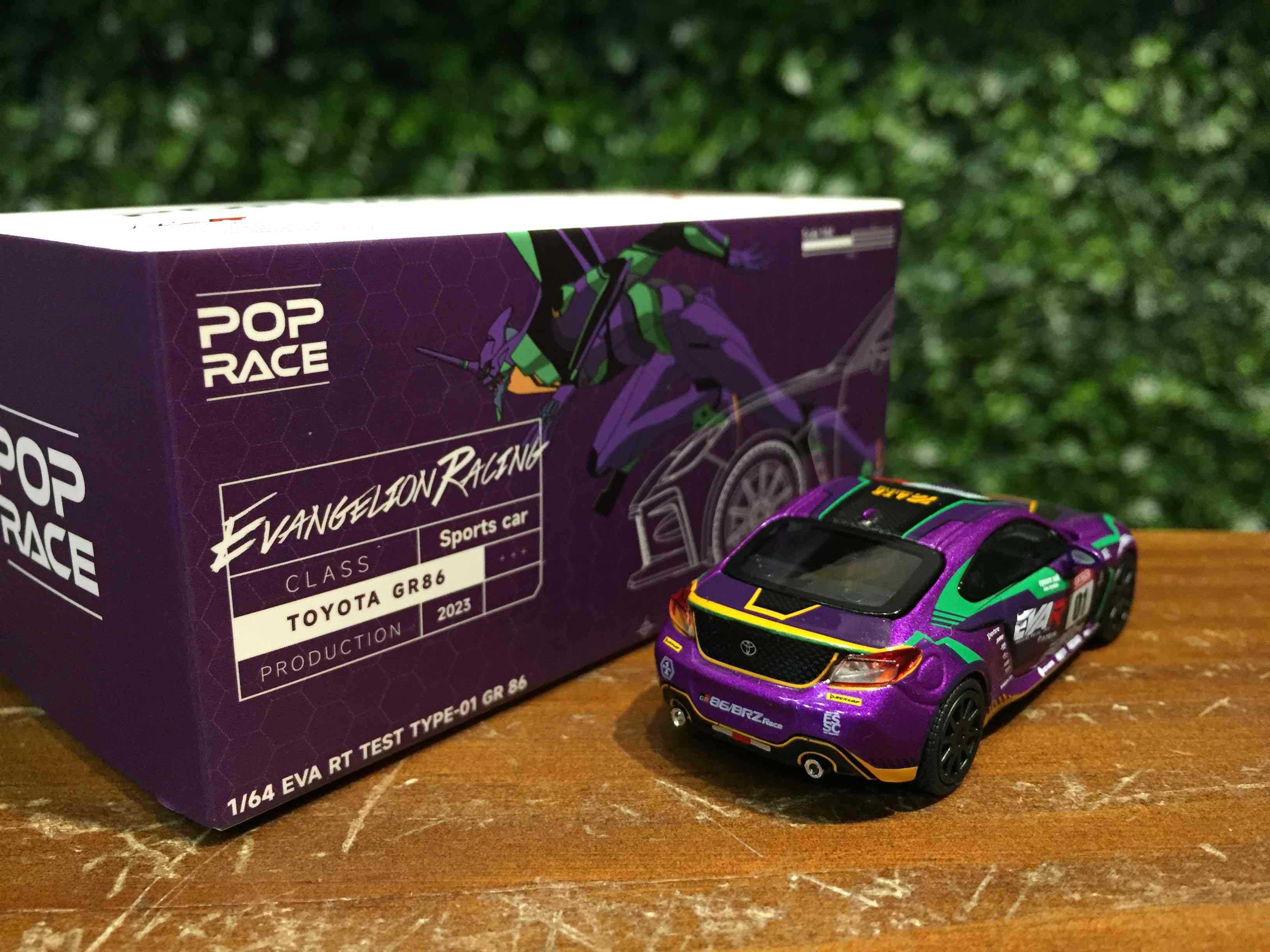 1/64 POPRACE Toyota GR86 EVA 01 PR64GR86EVA01【MGM】
