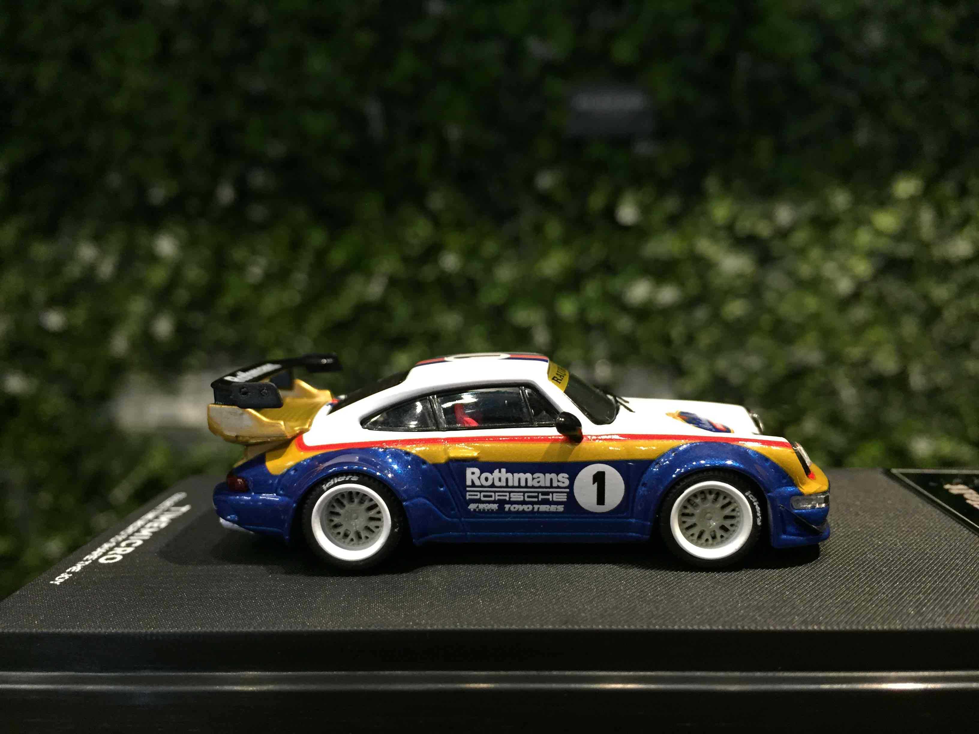 1/64 TimeModel RWB Porsche 911 (964) Rothmans TM640816【MGM】