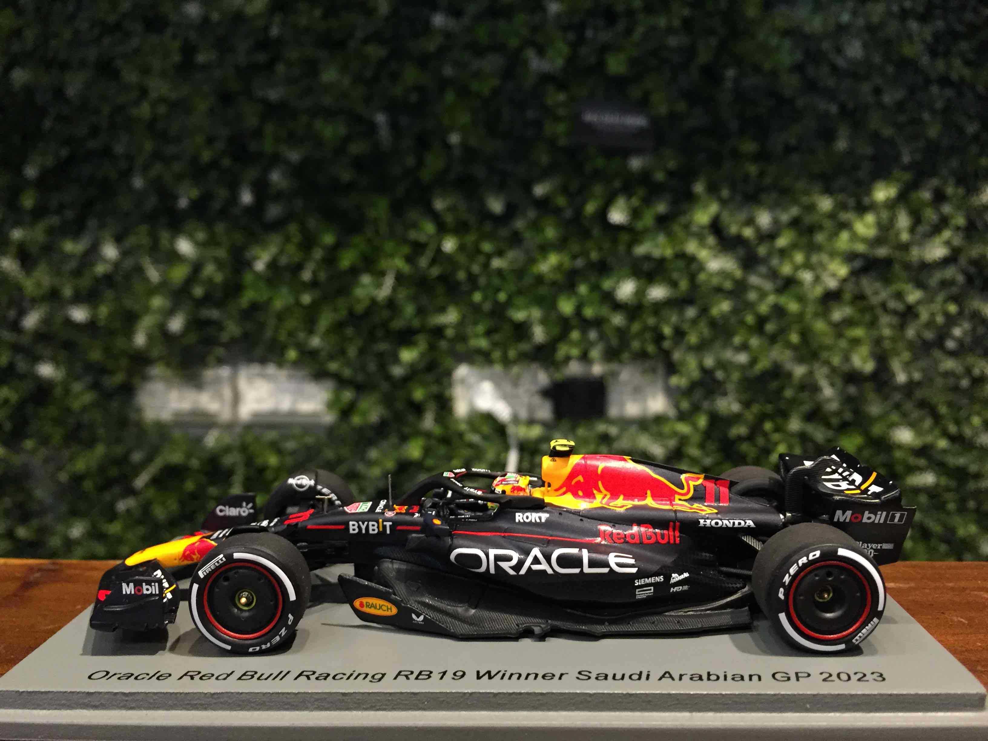 1/43 Spark Red Bull RB19 Sergio Perez Winner 2023 S8570【MGM】