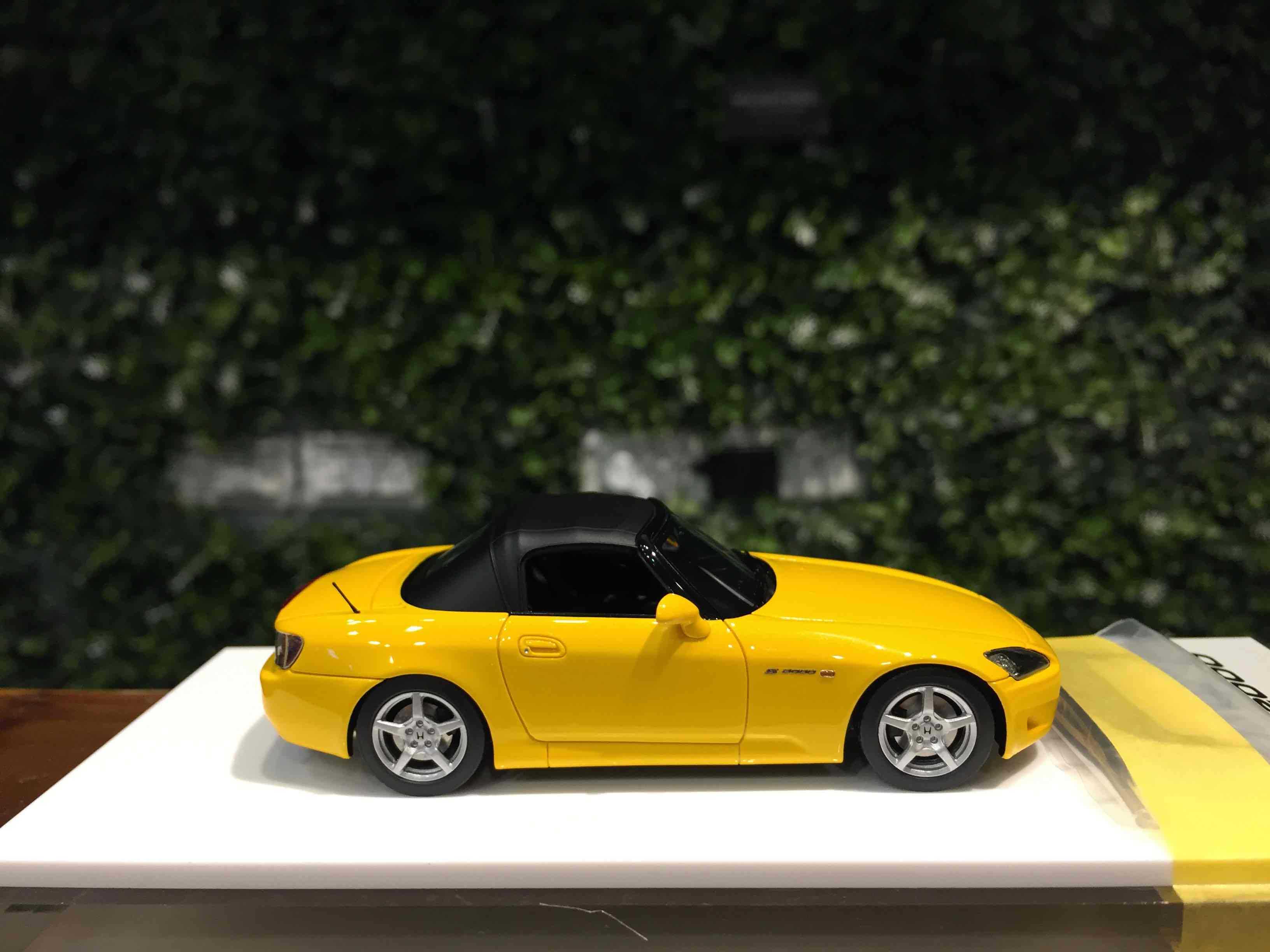 1/43 MakeUp Honda S2000 AP1 1999 Indy Yellow EM667D【MGM】