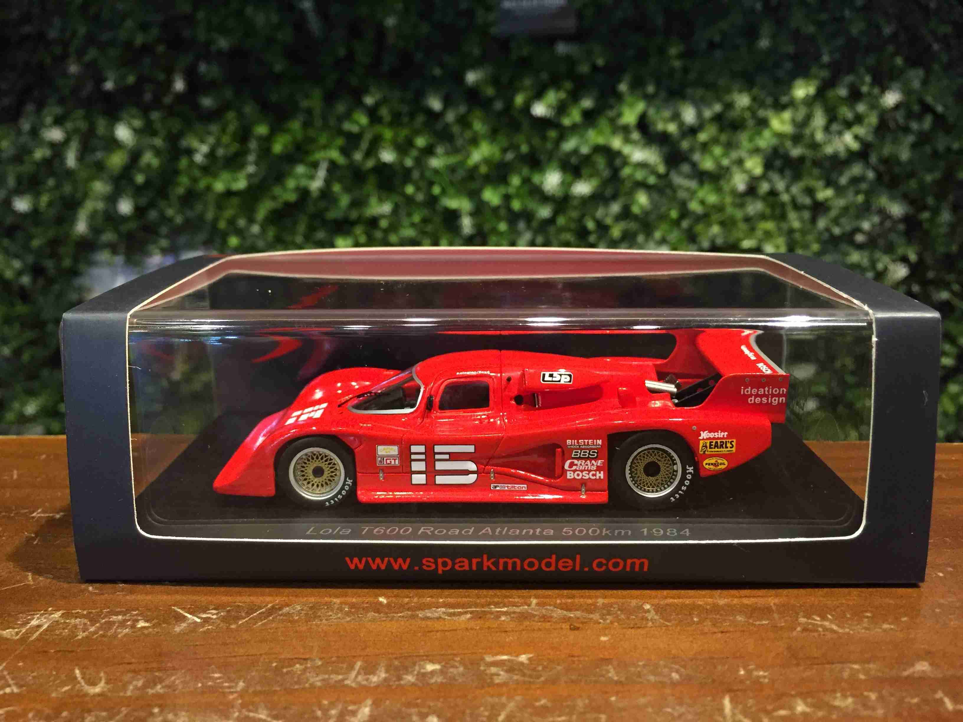 1/43 Spark Lola 600 Road Atlanta 500km 1984 S8604【MGM】