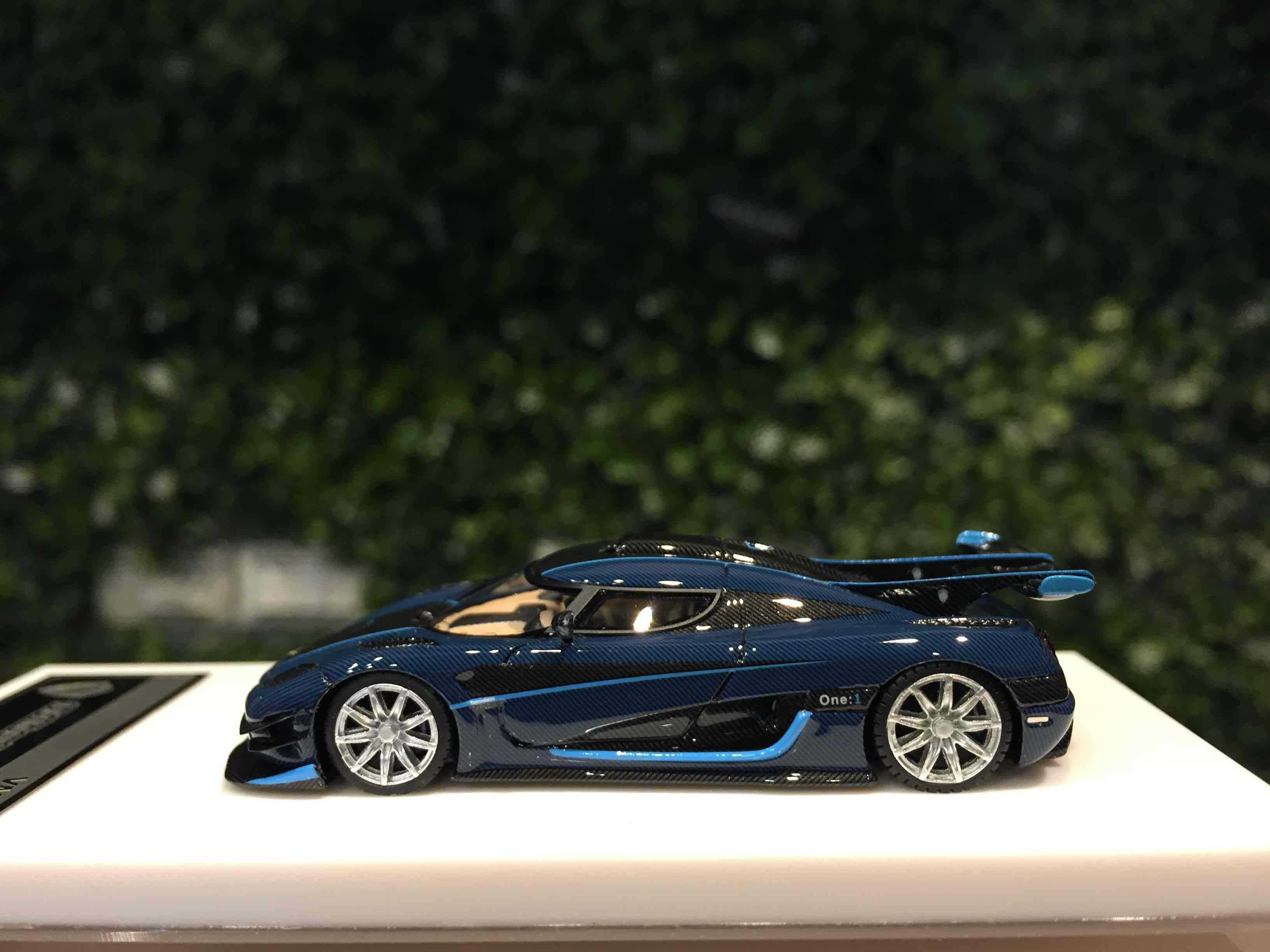 1/64 VMB Koenigsegg One 1 Blue/Carbon【MGM】