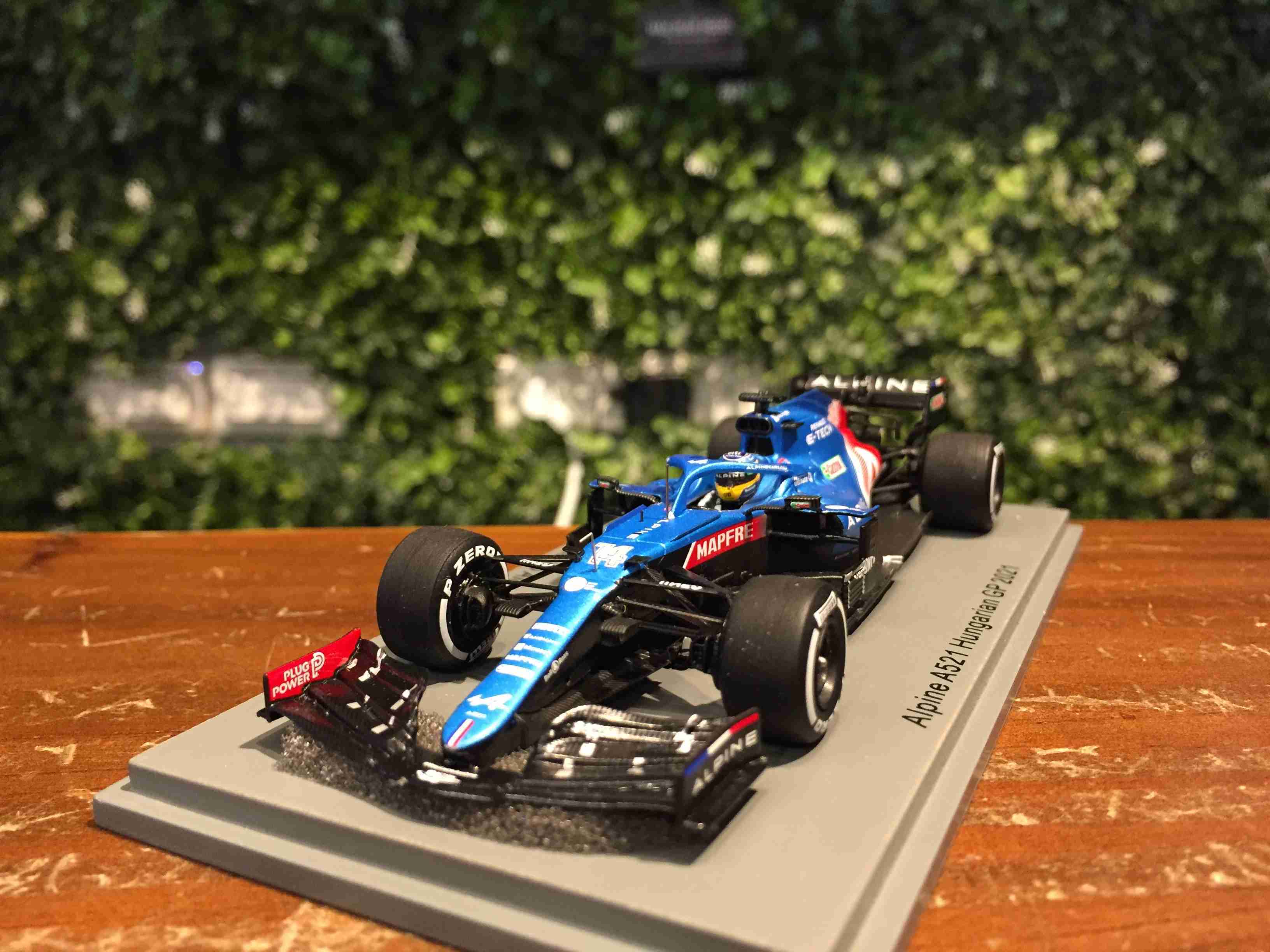 1/43 Spark Alpine A521 Fernando Alonso Hungarian S7685【MGM】