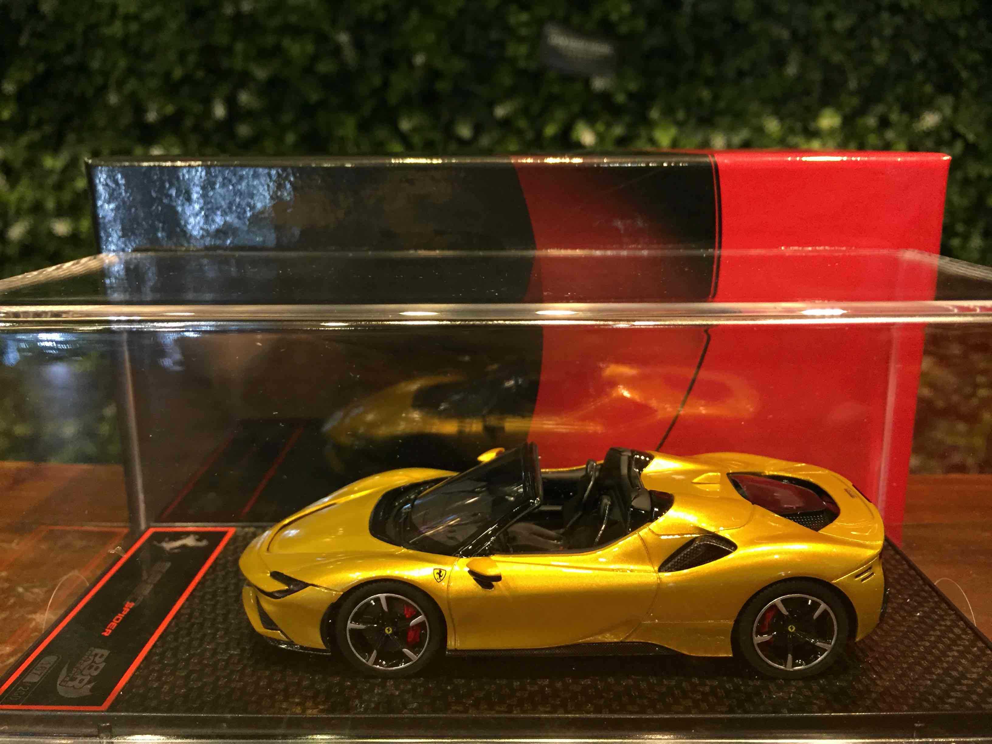 1/43 BBR Ferrari SF90 Spider Giallo Montecarlo BBRC244A【MGM】