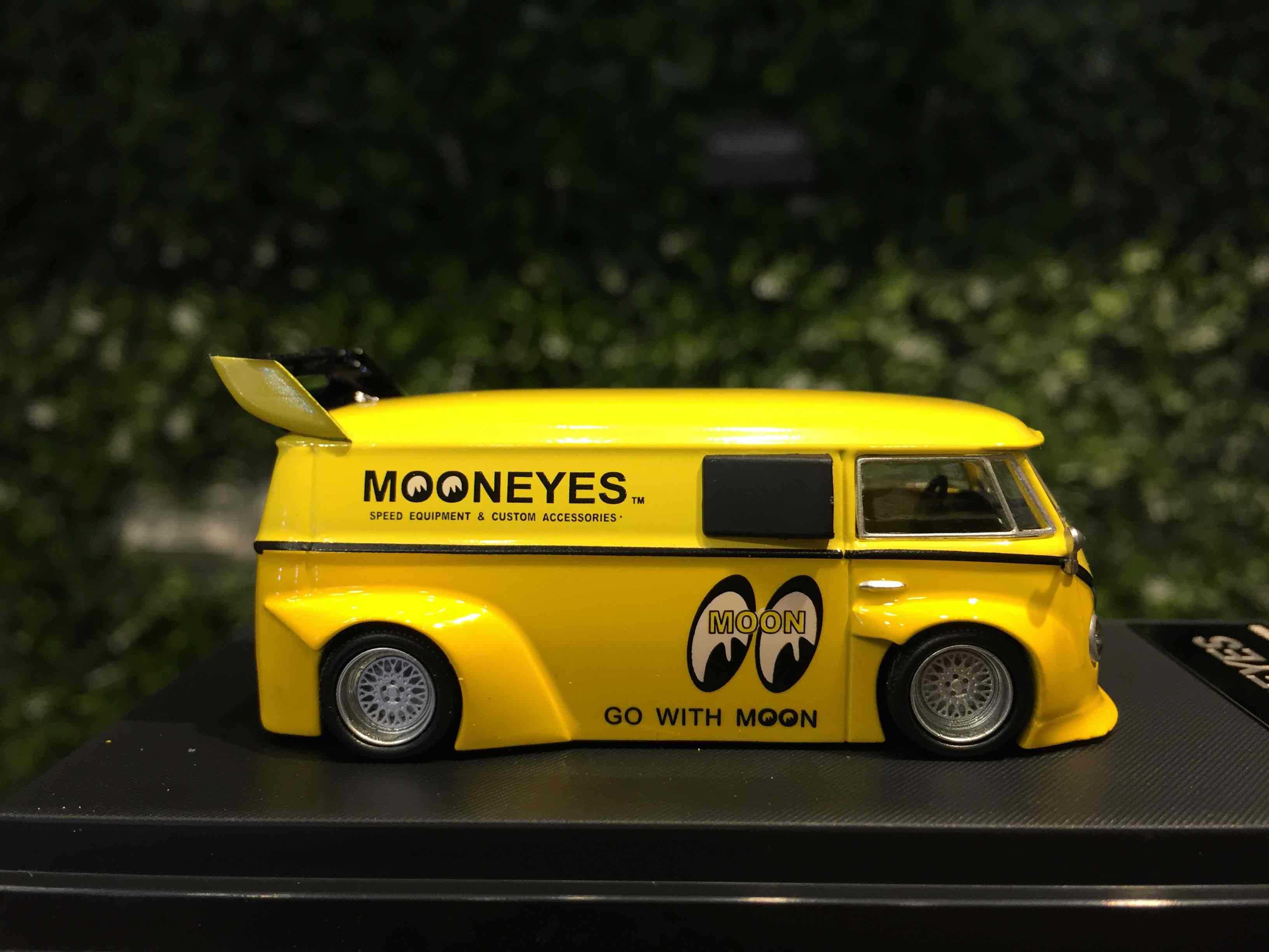 1/64 TimeModel Volkswagen VW T1 Mooneyes Yellow【MGM】