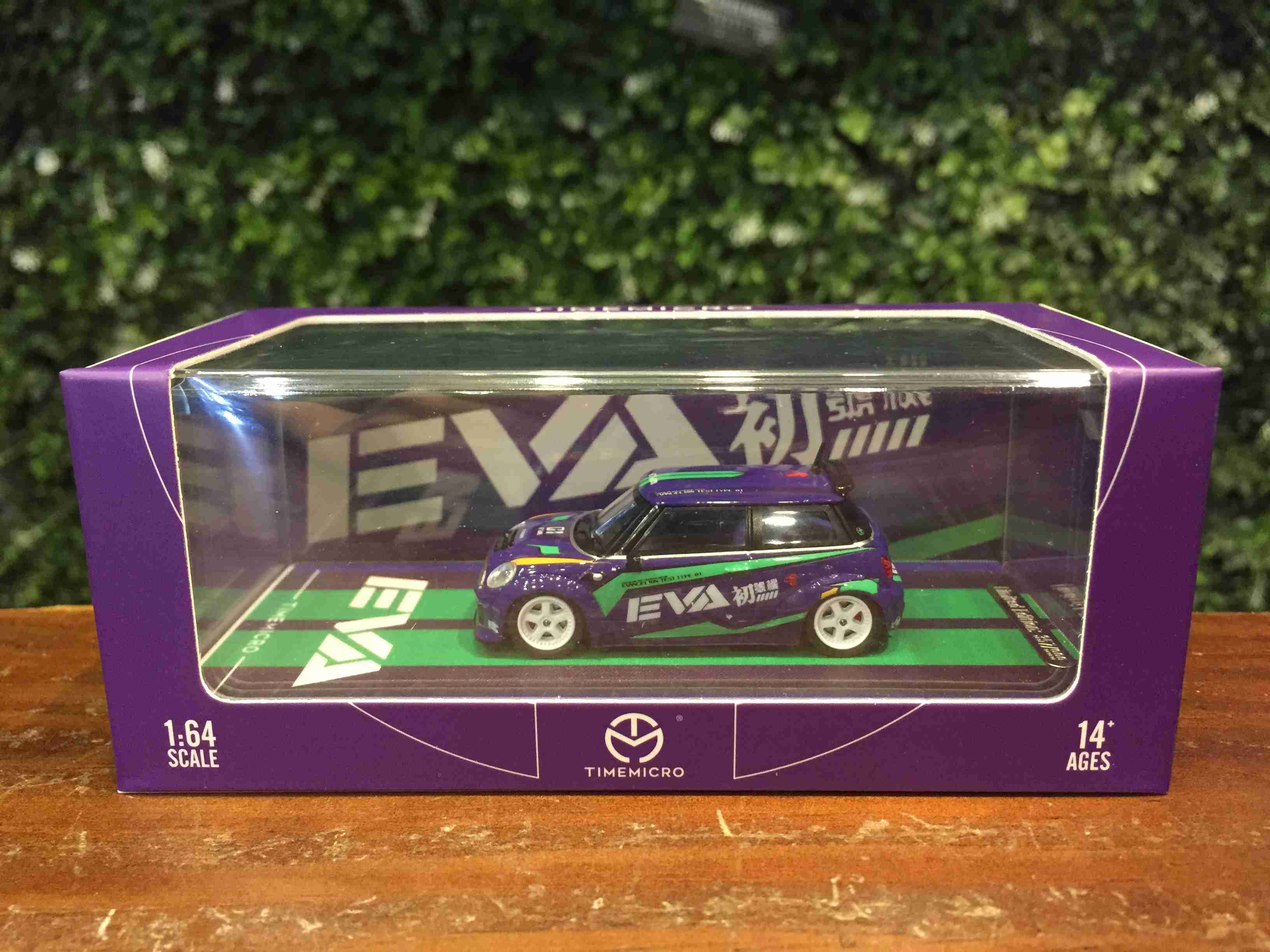1/64 TimeModel Mini Cooper EVA Purple TM643637【MGM】