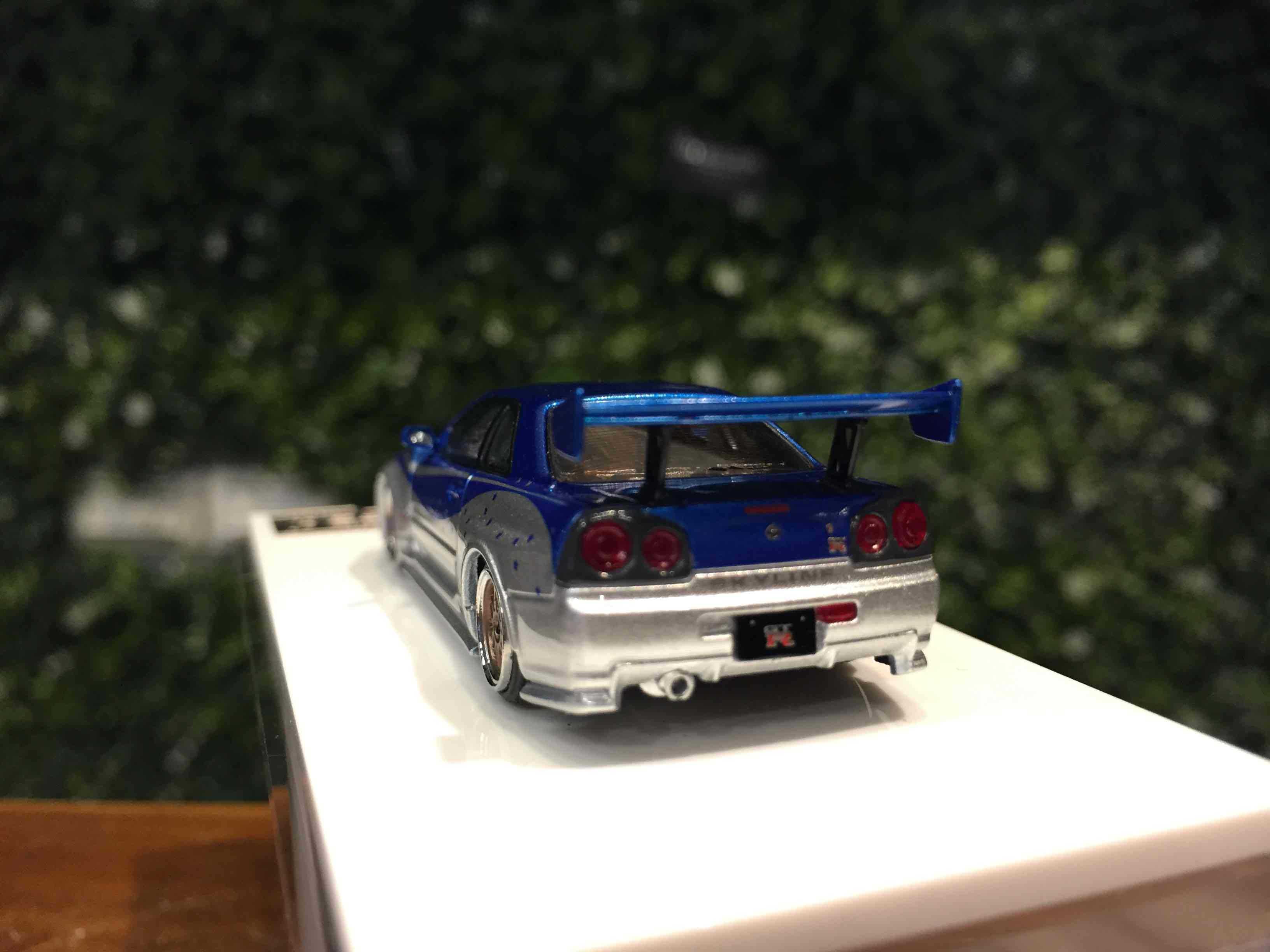 1/64 TimeModel Nissan Skyline GTR R34 Figure TM6434261【MGM】