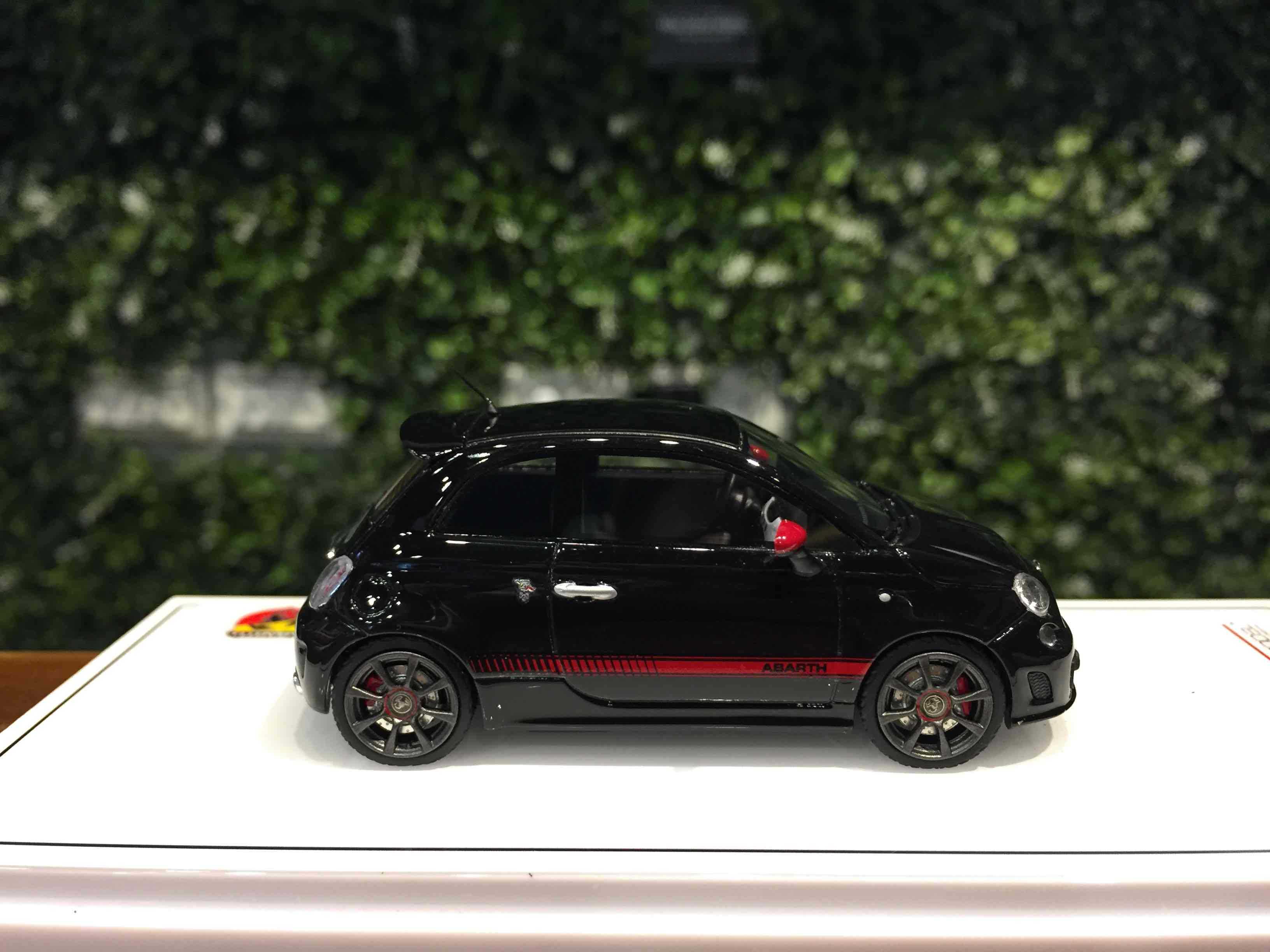 1/43 TSM Abarth 595 Fiat 500 Scorpione Black TSM430691【MGM】