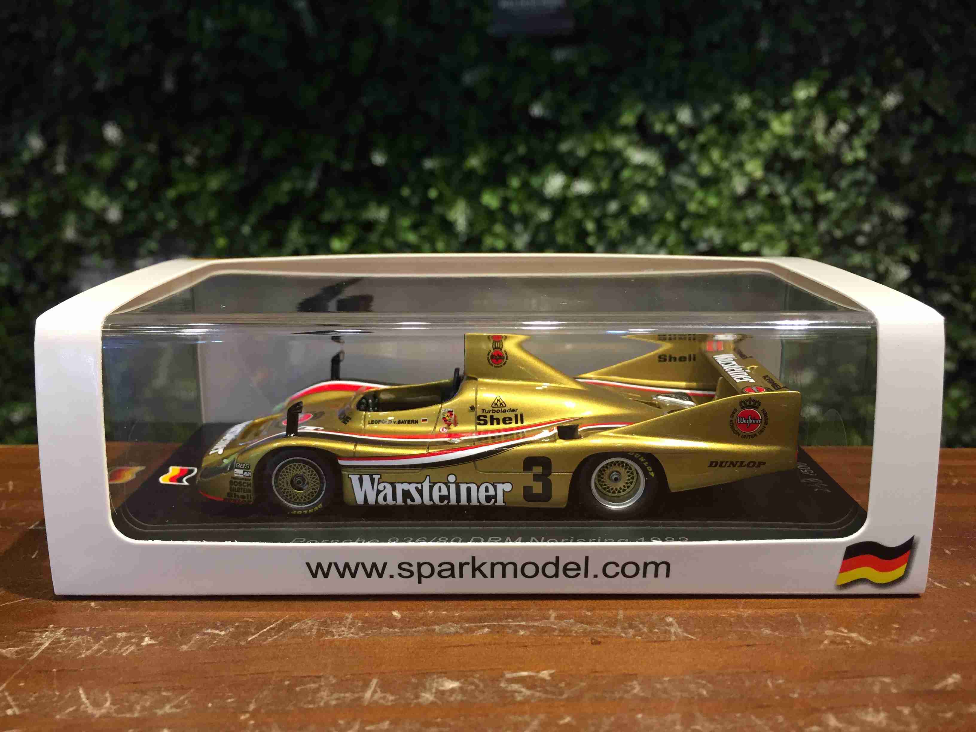 1/43 Spark Porsche 936/80 DRM Norsring 1983 SG514【MGM】