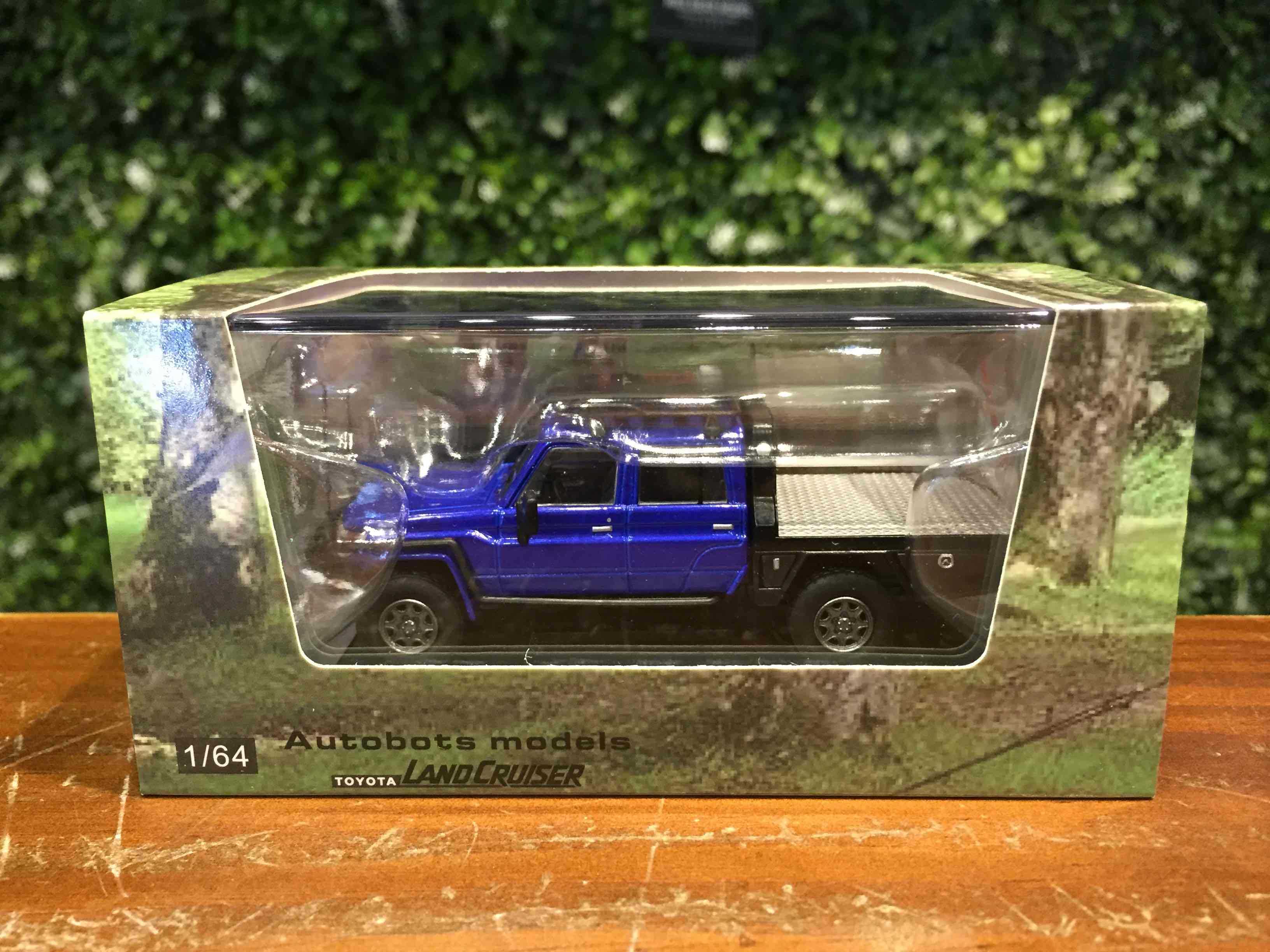 1/64 Autobots Toyota Land Cruiser LC79 Blue【MGM】