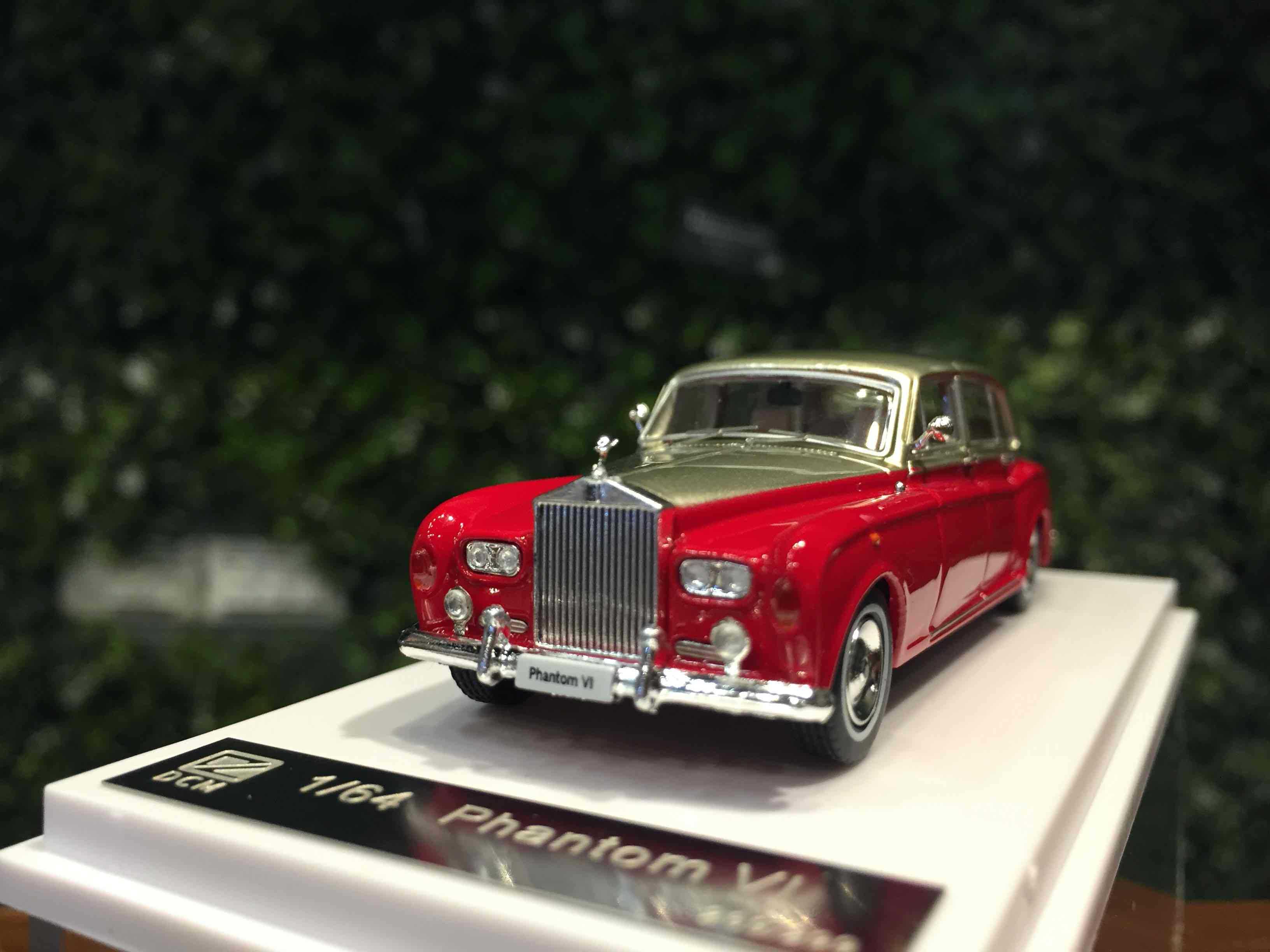 1/64 DCM Rolls-Royce Phantom VI Red/Gold【MGM】