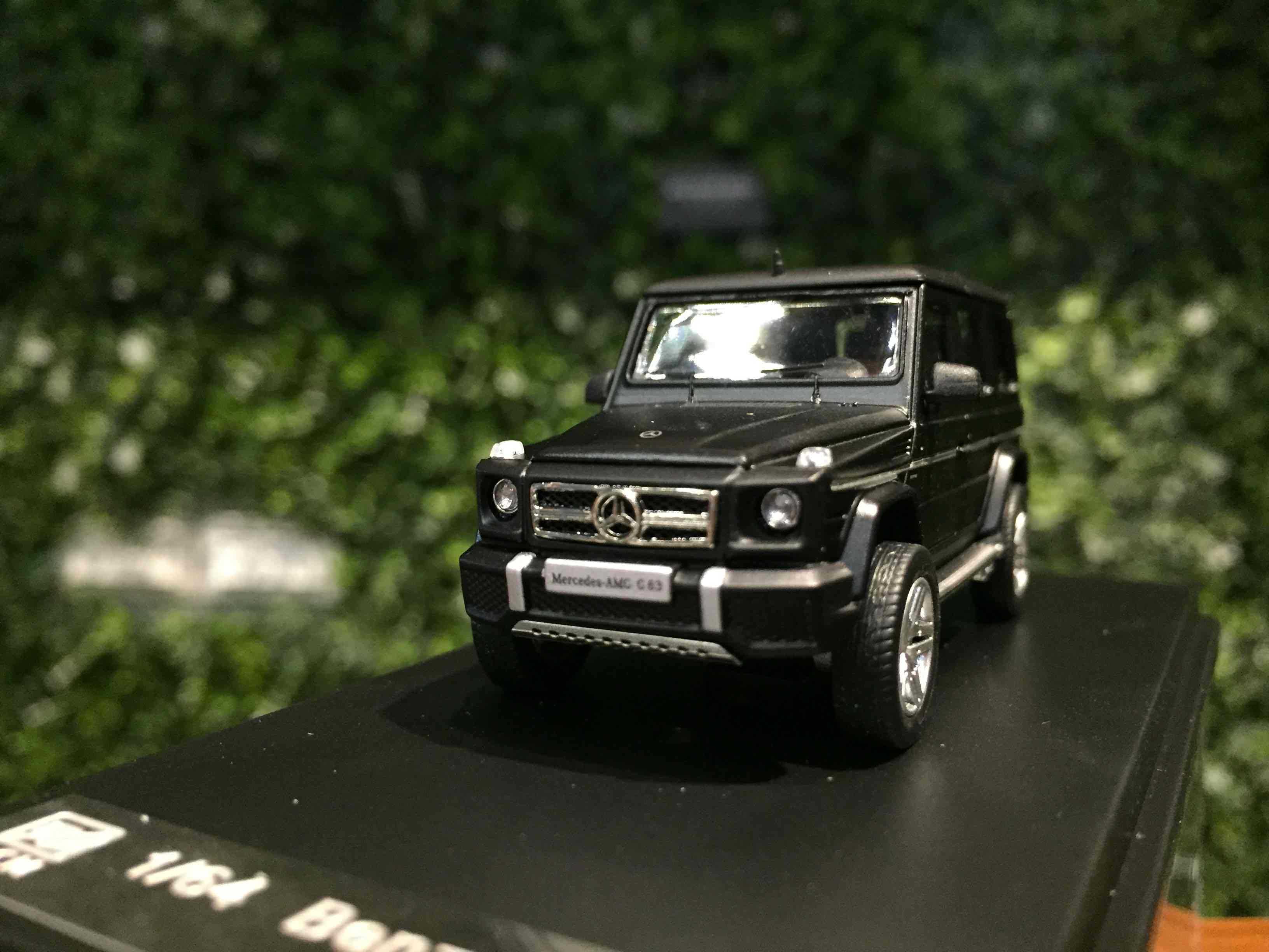 1/64 iScale Mercedes-AMG G-Class G63 (W463) Matte Black【MGM】